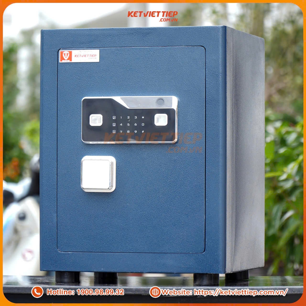 Két sắt Việt Tiệp SPM65 Khoá Vân Tay Điện Tử Kết Nối Thông Minh Về Điện Thoại