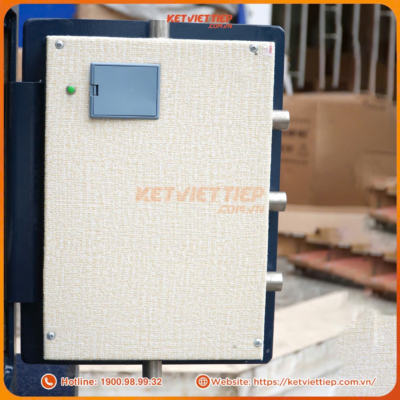 Két sắt Việt Tiệp SPM65 Khoá Vân Tay Điện Tử Kết Nối Thông Minh Về Điện Thoại