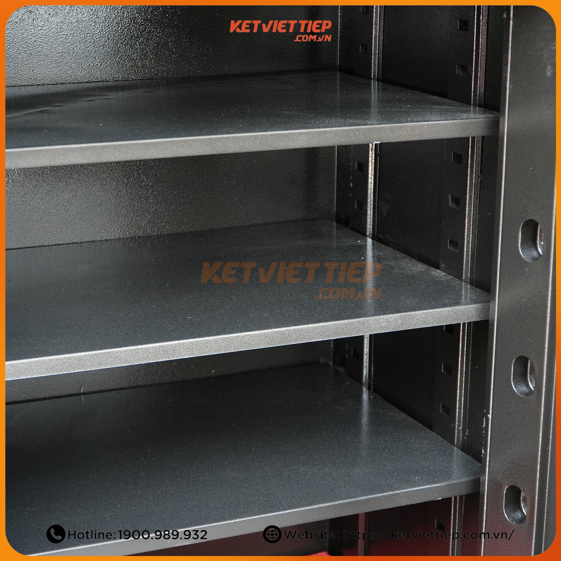 Két Sắt Ngân Hàng Nhà Nước Việt Tiệp Vân Tay Kết Hợp Mã số điện tử NH100VTDT