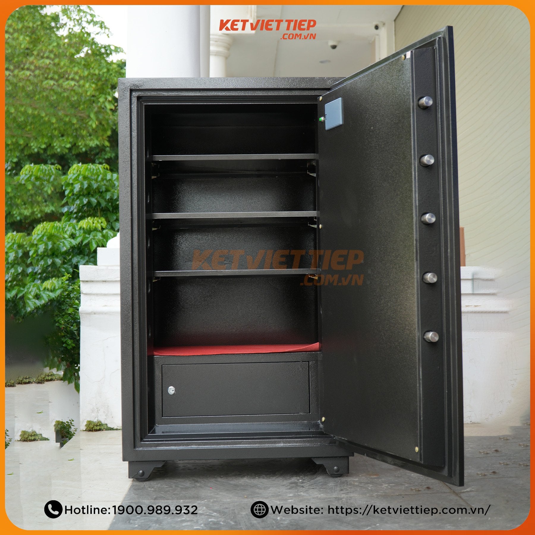 Két Sắt Việt Tiệp KVTLV220106 Điện Tử – Lựa Chọn Hàng Đầu Cho Hệ Thống Ngân Hàng