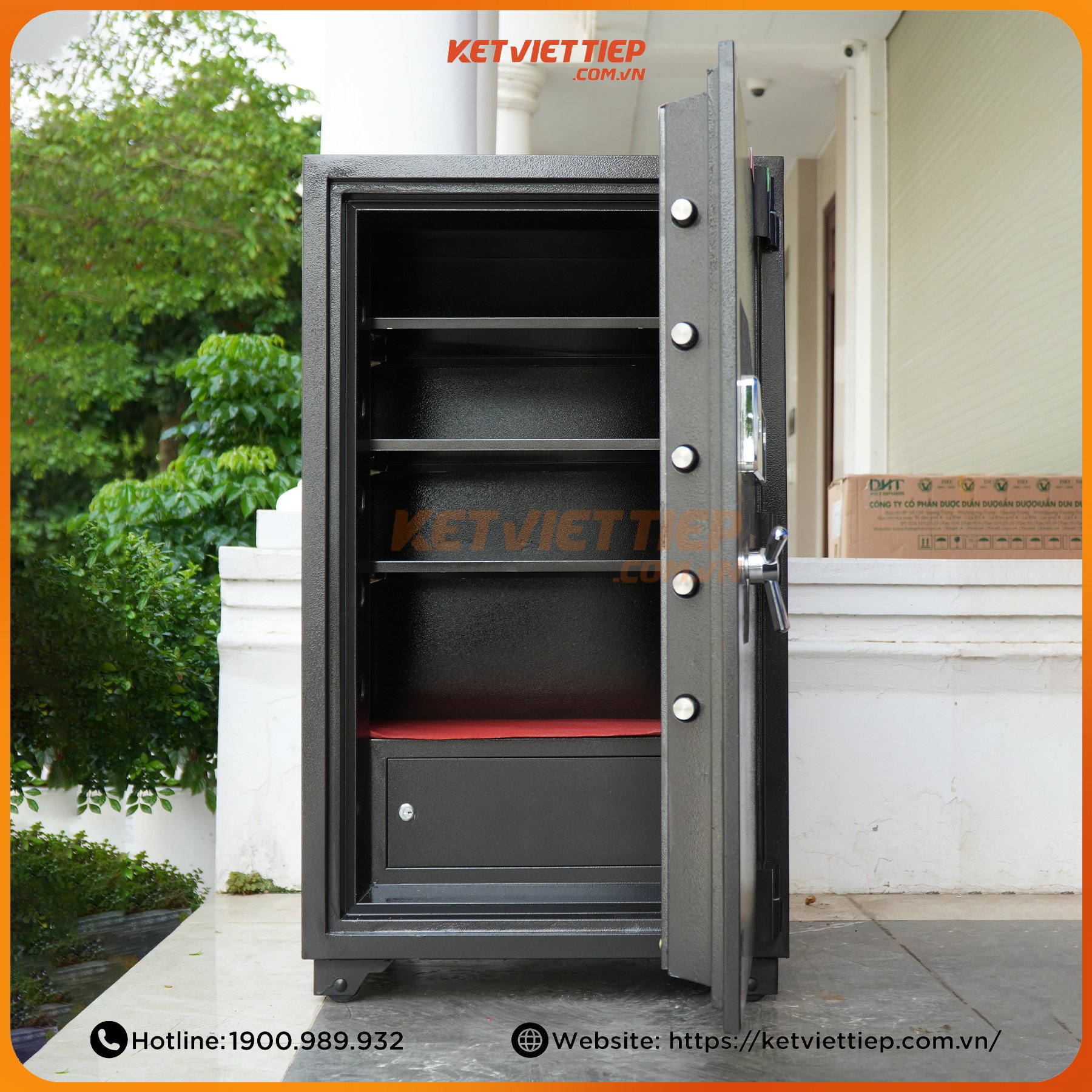 Két Sắt Việt Tiệp KVTLV220106 Điện Tử – Lựa Chọn Hàng Đầu Cho Hệ Thống Ngân Hàng