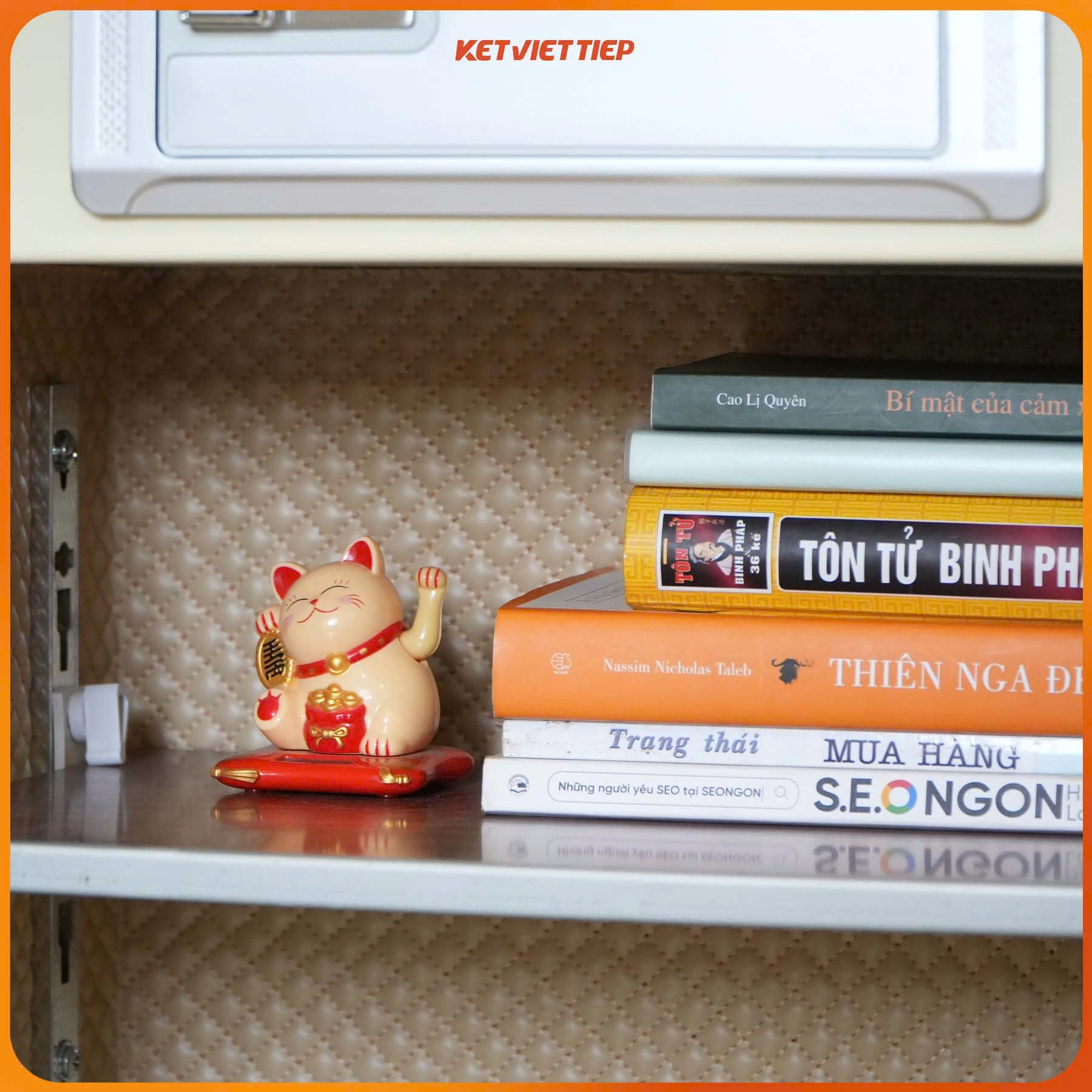 Két Sắt Việt Tiệp Chống Cháy SPM810 Vân Tay Điện Tử, Kết nối app điện thoại