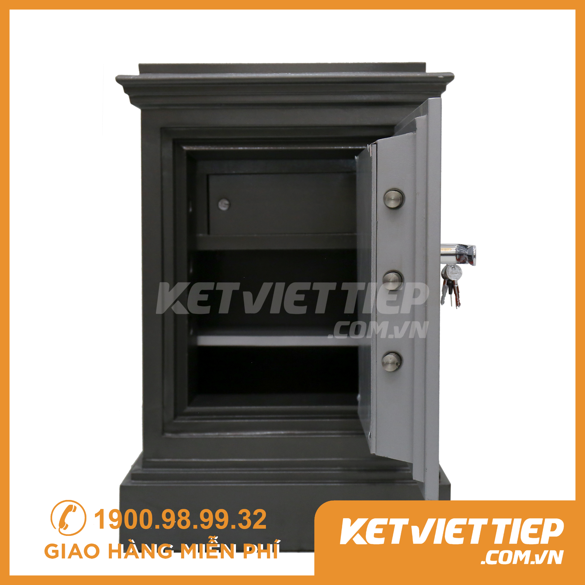 Két Sắt Việt Tiệp K45 BLN  Điện Tử Chống Cháy