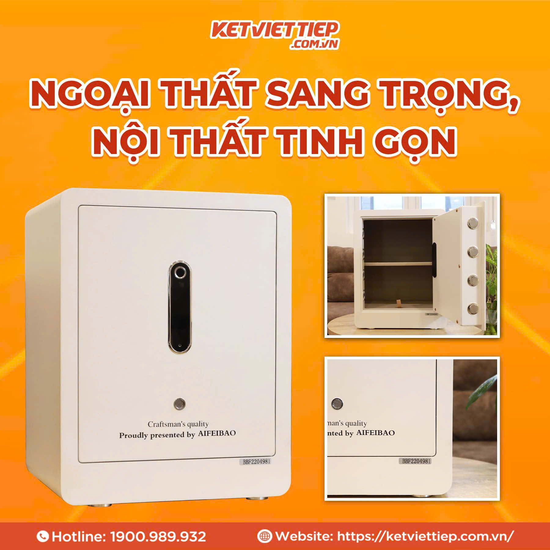 Két sắt thông minh Aifeibao KV386