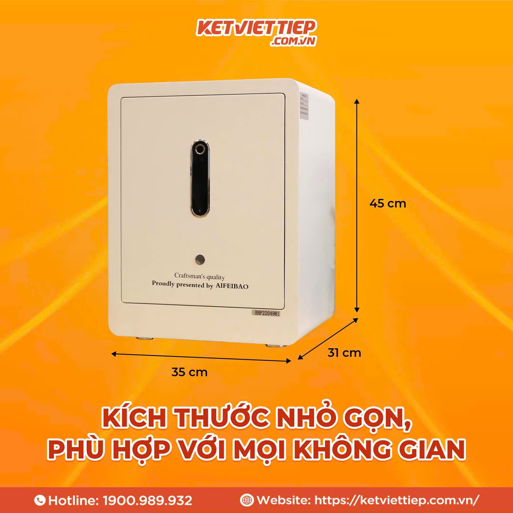 Két sắt thông minh Aifeibao KV386