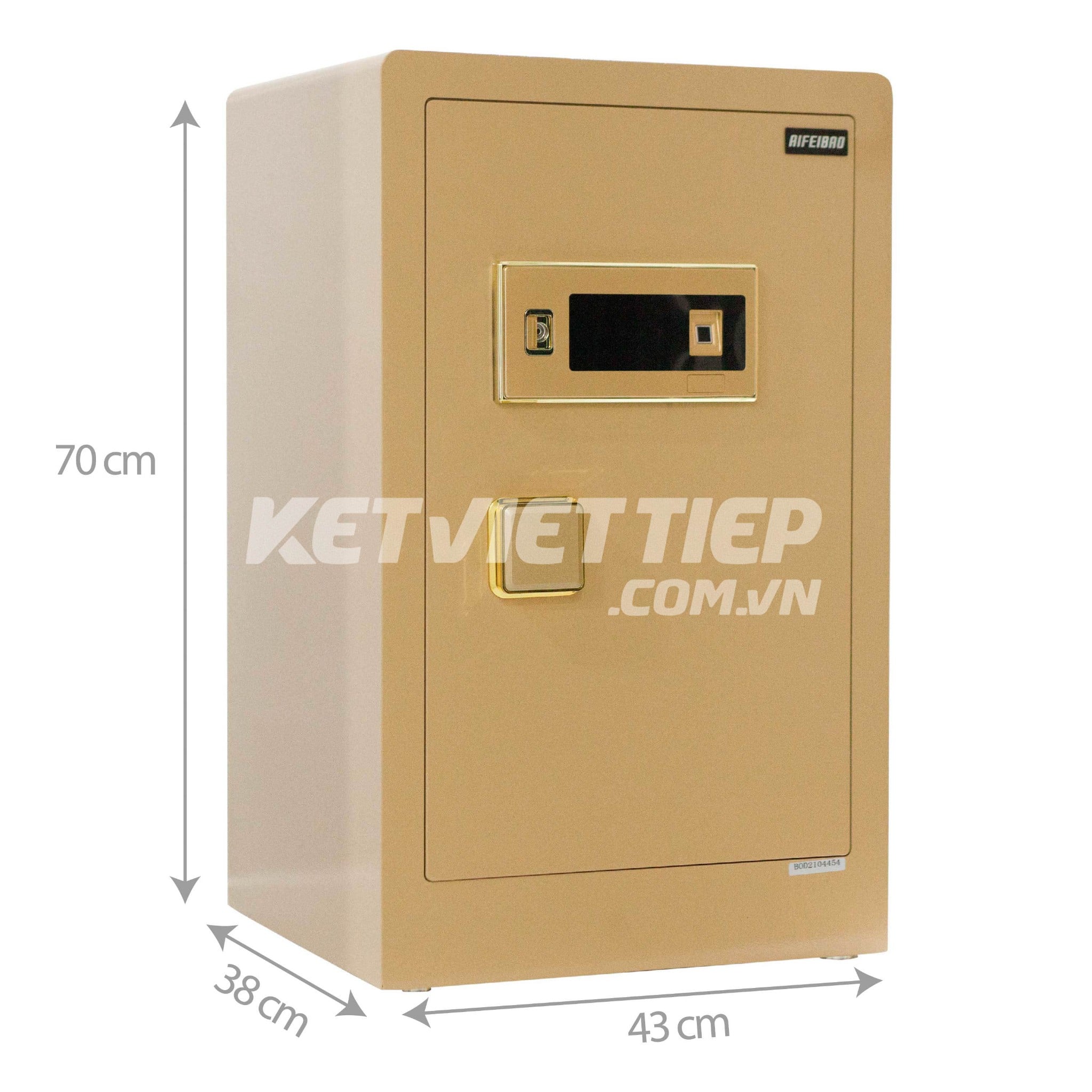 Két Sắt Vân Tay Điện Tử Aifeibao 70BL