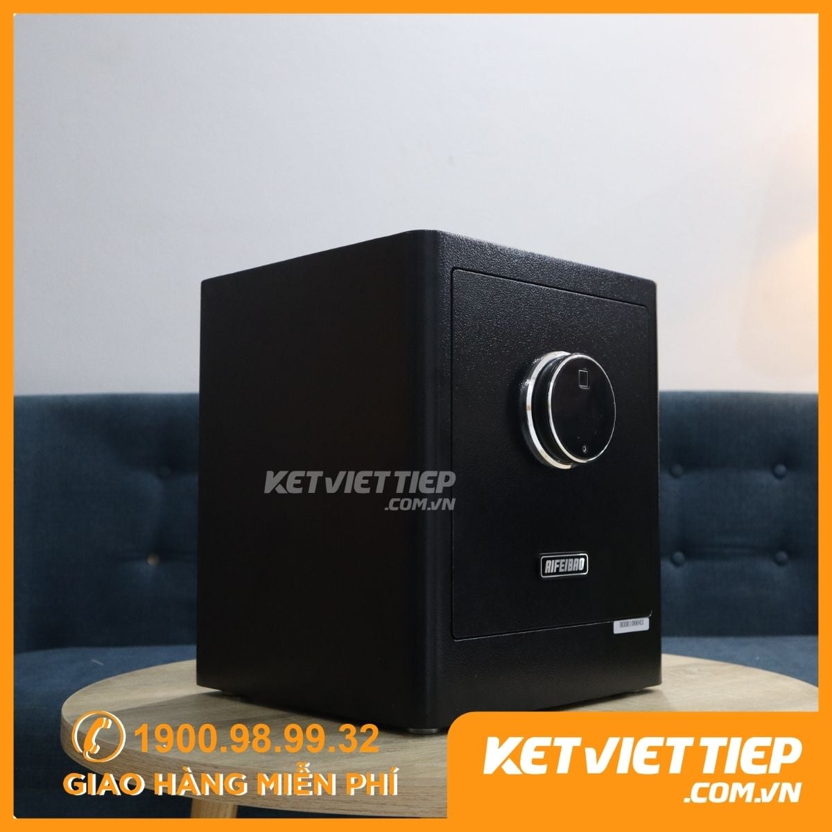 Két sắt thông minh mở khóa từ xa bằng Smartphone VT33