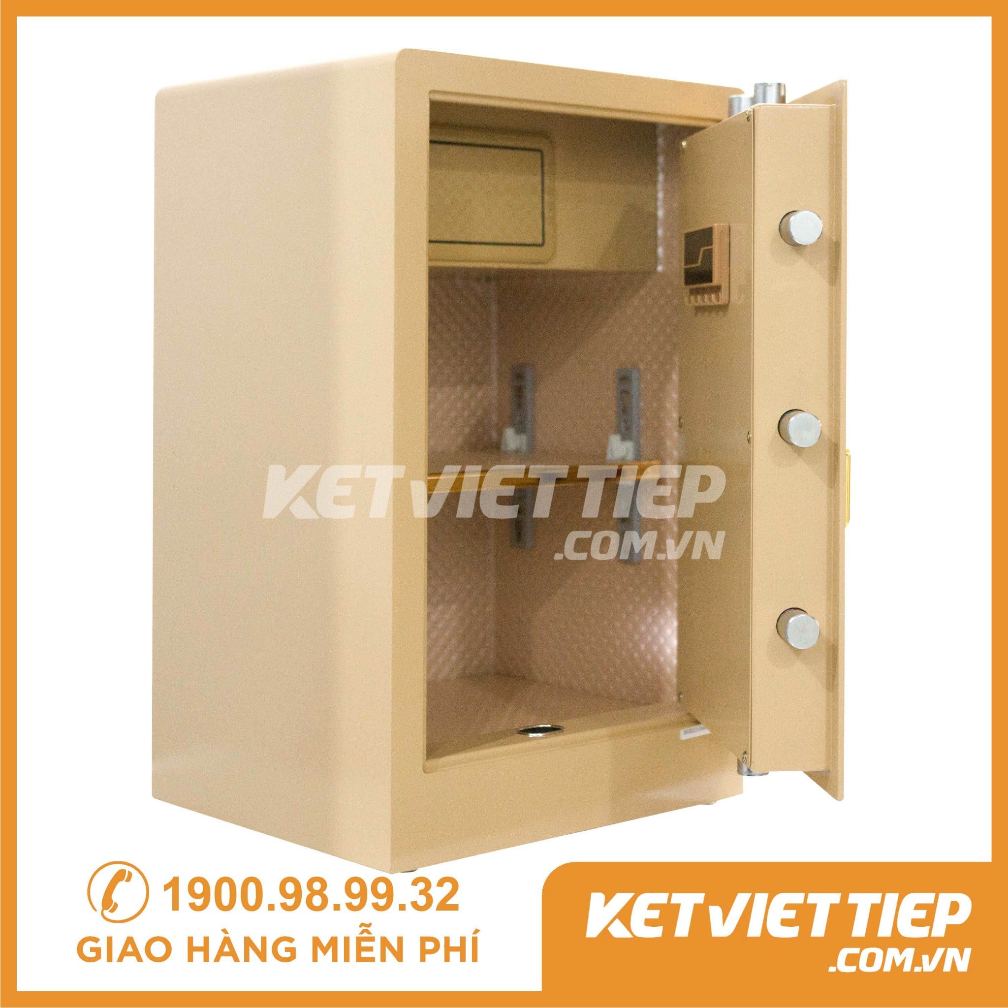 Két Sắt Vân Tay Điện Tử thông minh Aifeibao 60BL