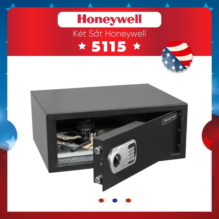 Két Sắt Honeywell  Nhâp Khẩu Mỹ 5115 Mini Chống Cháy