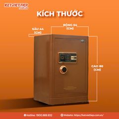 Két sắt Bofa BF-V-80BS2 Công Nghệ Khóa Vân Tay Điện Tử