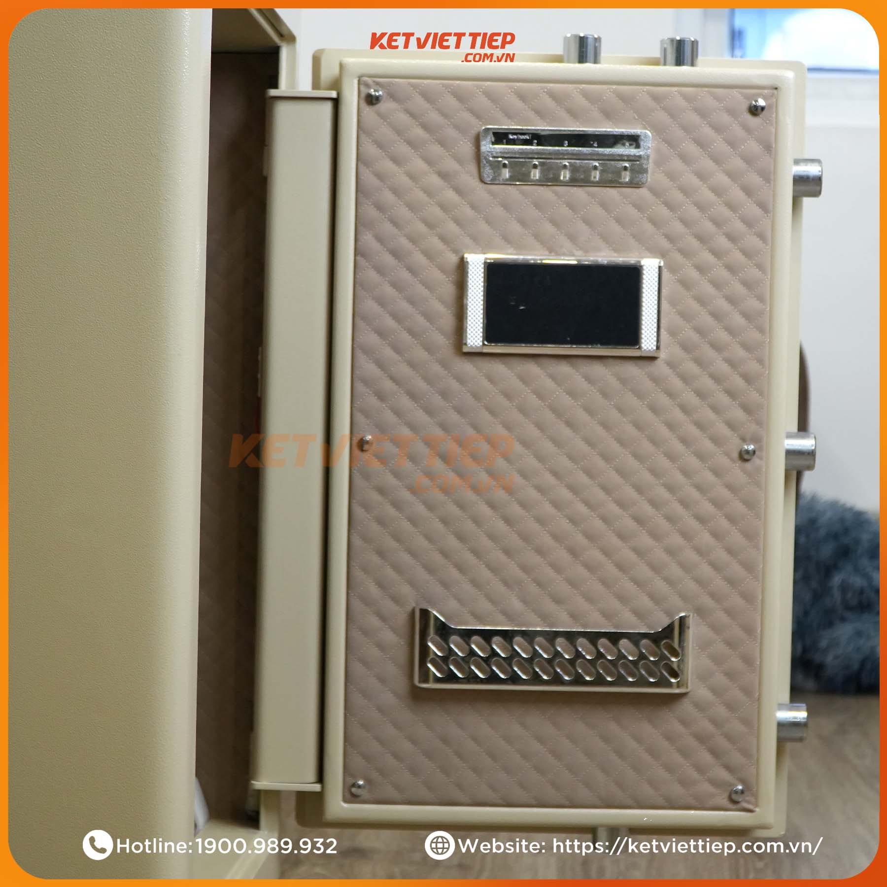 Két sắt Bofa FDG-A1/D-80 Khóa Vân Tay Điện Tử