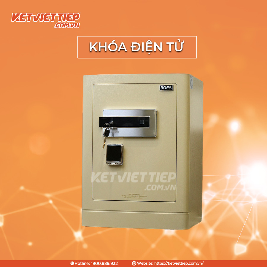 Két sắt Bofa FDG-A1/D-60 Khóa Vân tay điện tử, kết nối app