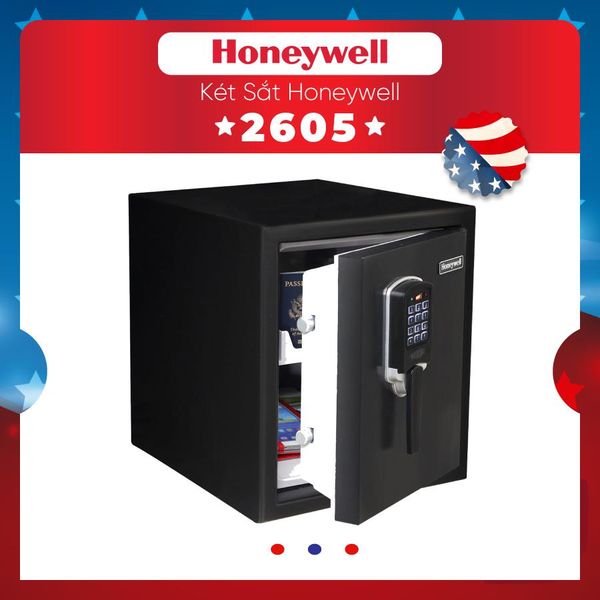 Két Sắt Honeywell 2605 Chống Nước, Chống Cháy Nhập Khẩu Mỹ