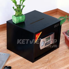 Két Sắt Mini Có Khe Bỏ Tiền CDT40DT