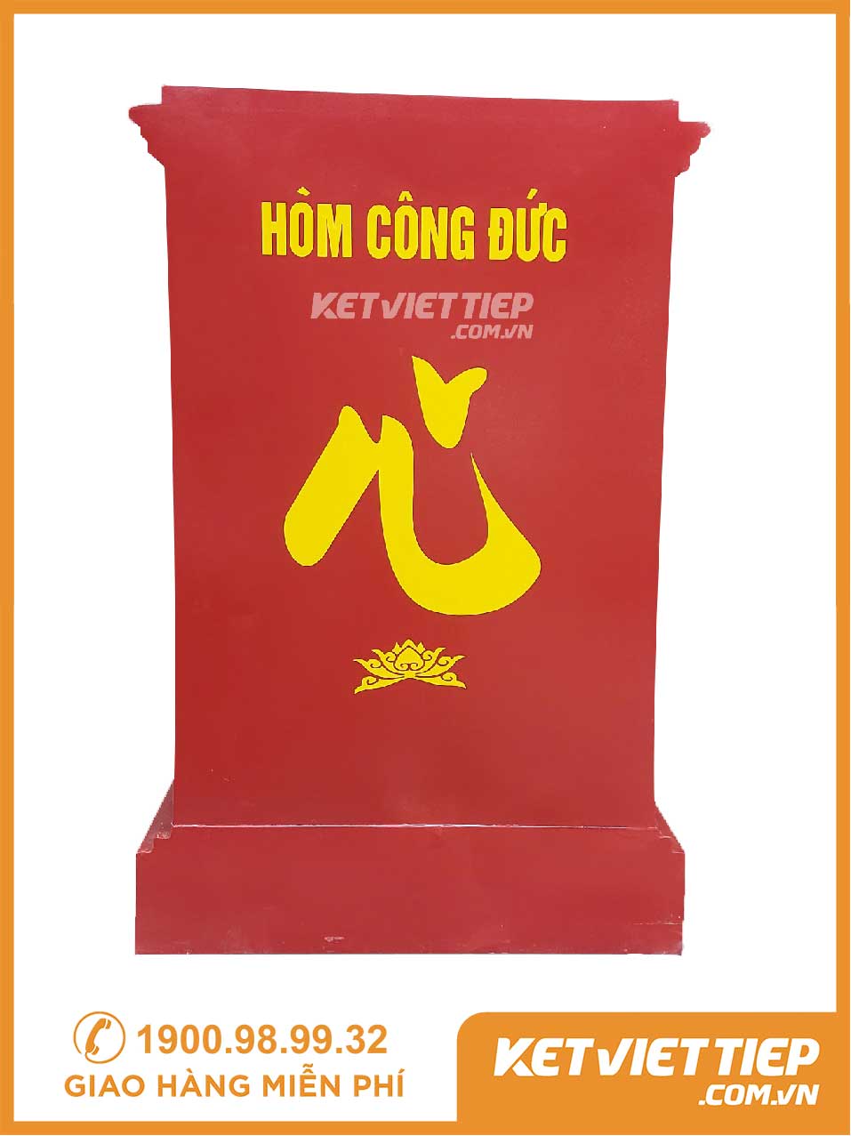 Két Sắt Công Đức Có Khe Bỏ Tiền K110 Khóa cơ