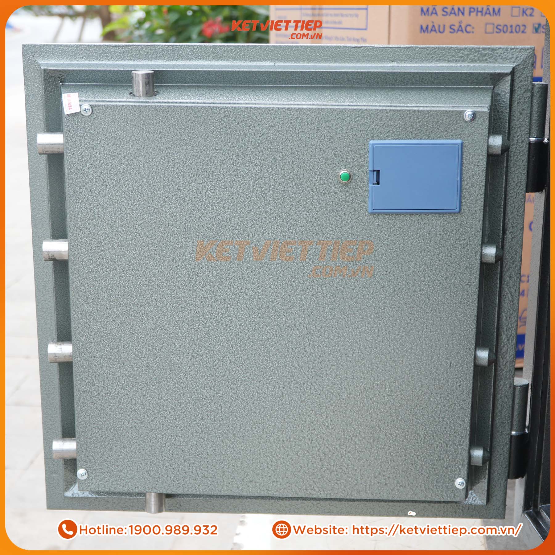 Két Sắt Điện Tử Việt Tiệp 2 Cánh - Thép Dày Chống Trộm, Chống Cháy Dành Riêng Cho Tiệm Vàng