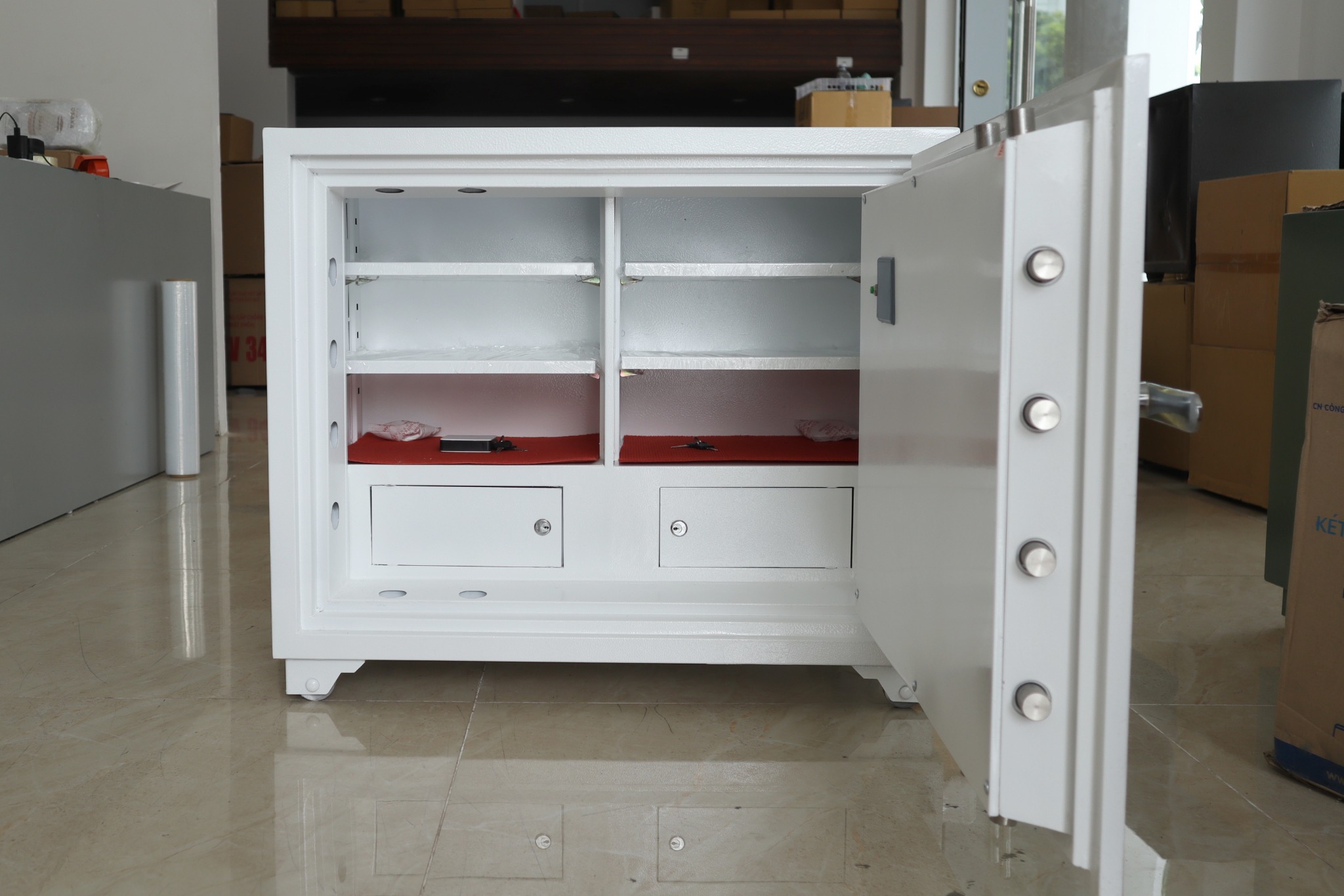 Tủ hồ sơ hàng đặt cho tiệm vàng, cơ quan văn phòng