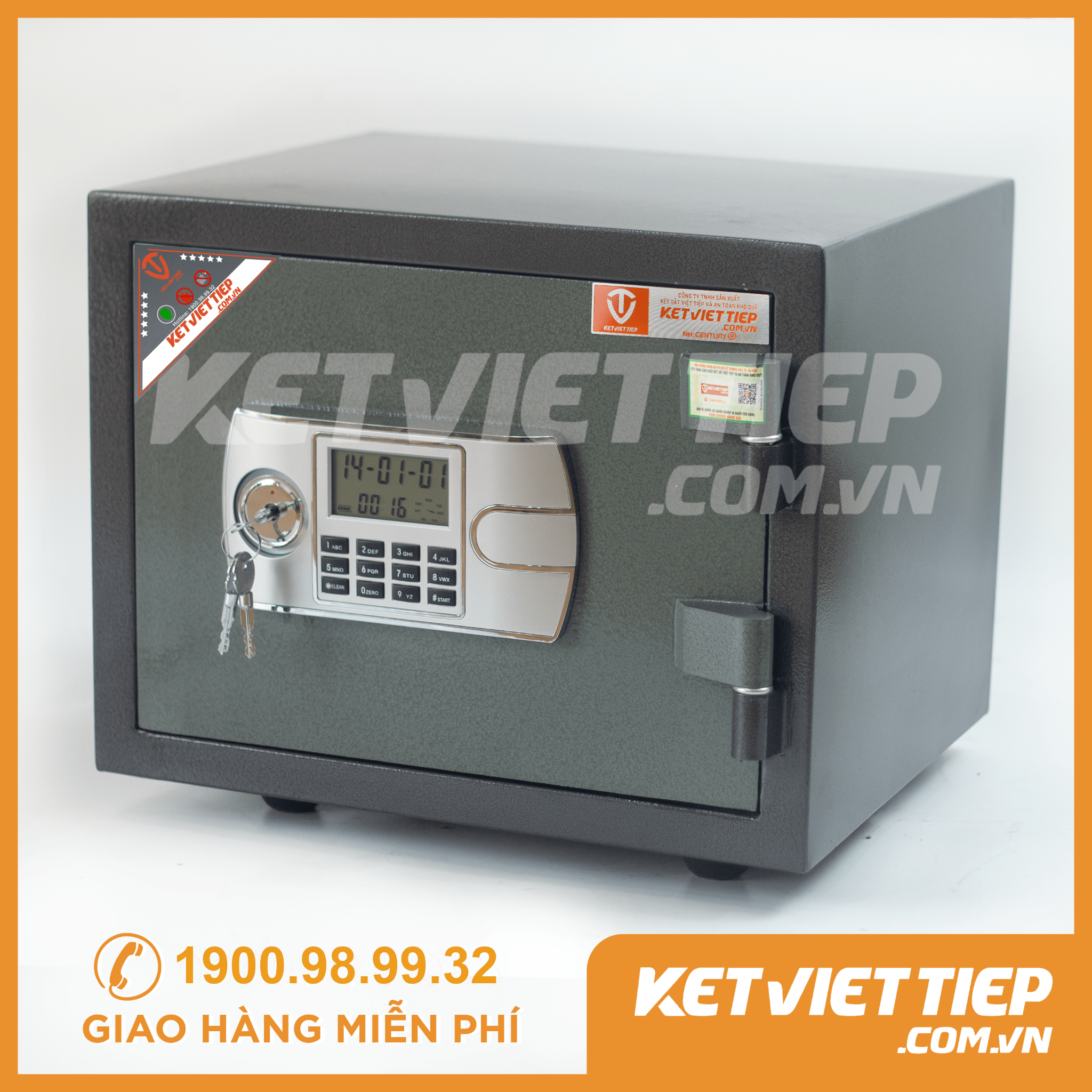 Két Sắt Việt Tiệp KVT48 Điện Tử