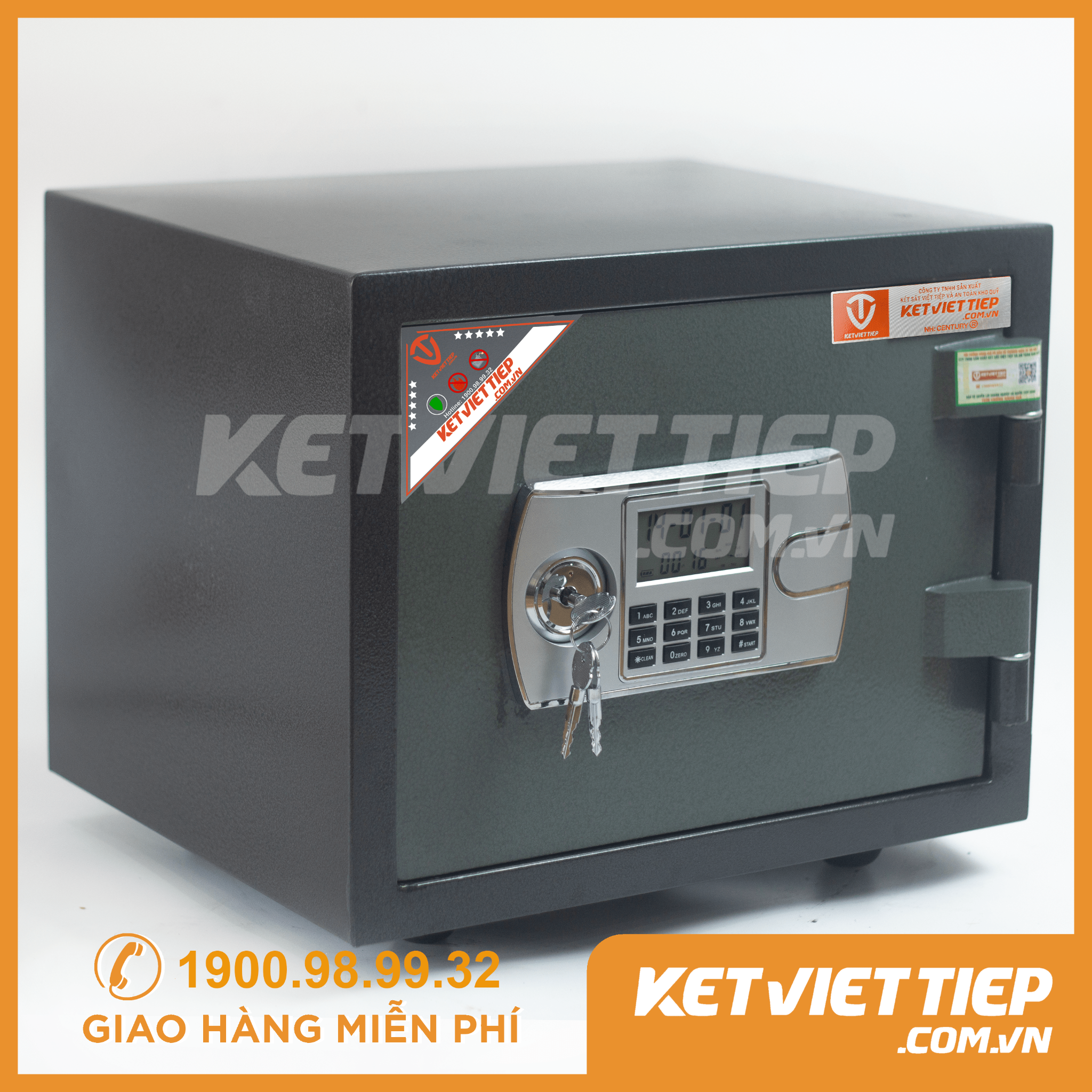 Két Sắt Việt Tiệp KVT48 Điện Tử
