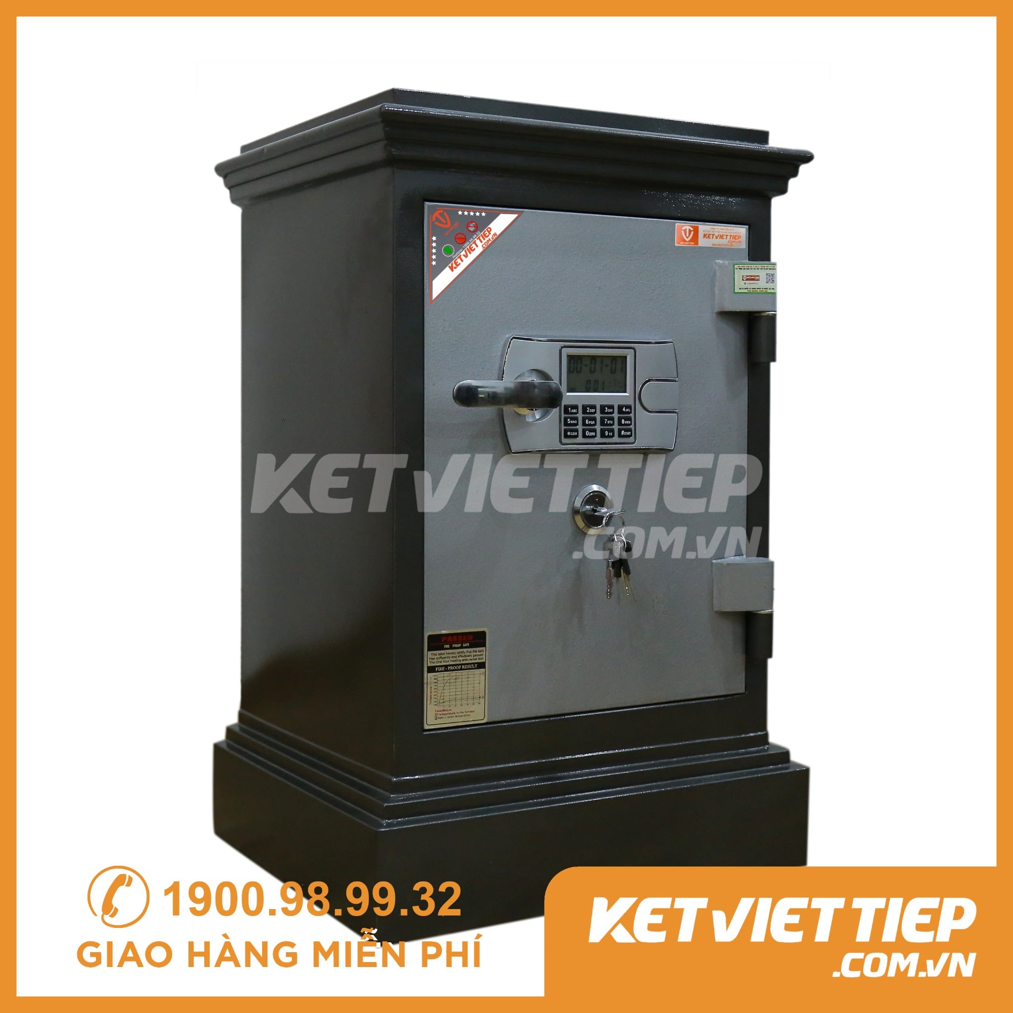 Két Sắt Việt Tiệp  Kcc90 BLN Điện Tử