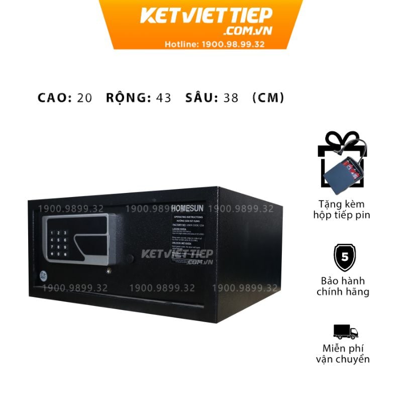 Két Sắt Khách Sạn Cao Cấp Resort KSS28