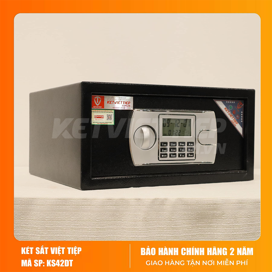 Két Sắt Khách Sạn Việt Tiệp KS42DT Khóa Điện Tử