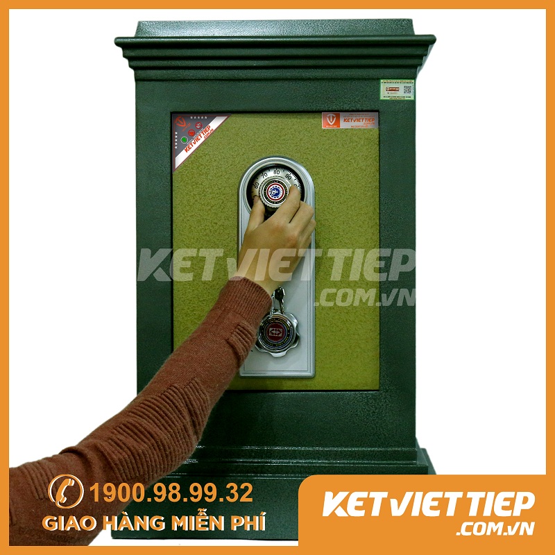 Két Sắt Việt Tiệp KVT120 Khóa Cơ