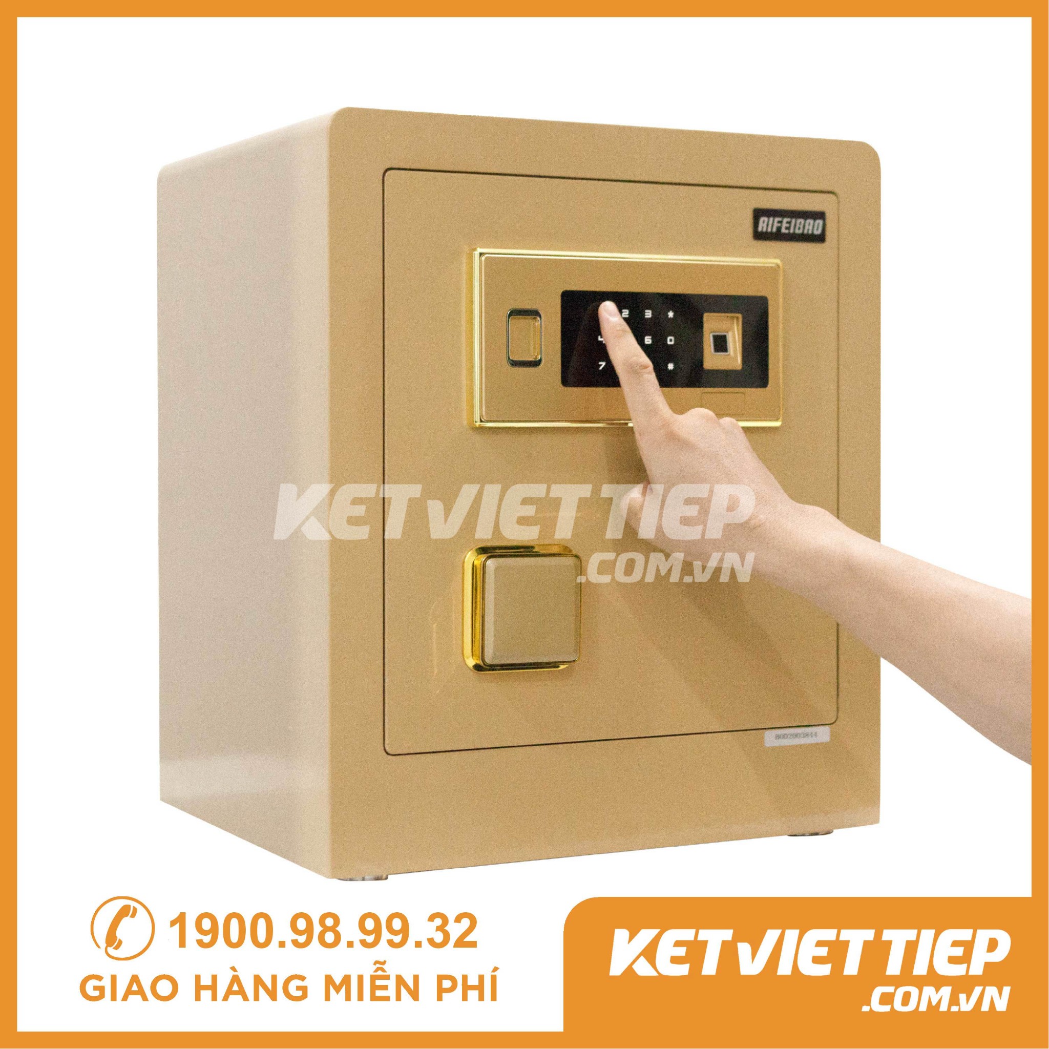 Két Sắt Mini Thông Minh Nhập Khẩu HK-M/D-45-BL công nghệ đức