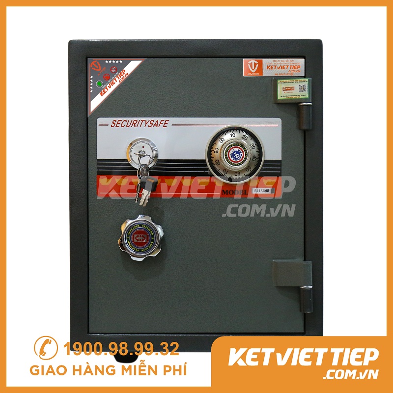 Két Sắt Việt Tiệp K42 Bản Lề Ngoài Khoá Cơ