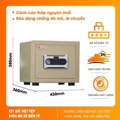 Két sắt Việt Tiệp cao cấp KVTSC33 đúc đặc cao cấp