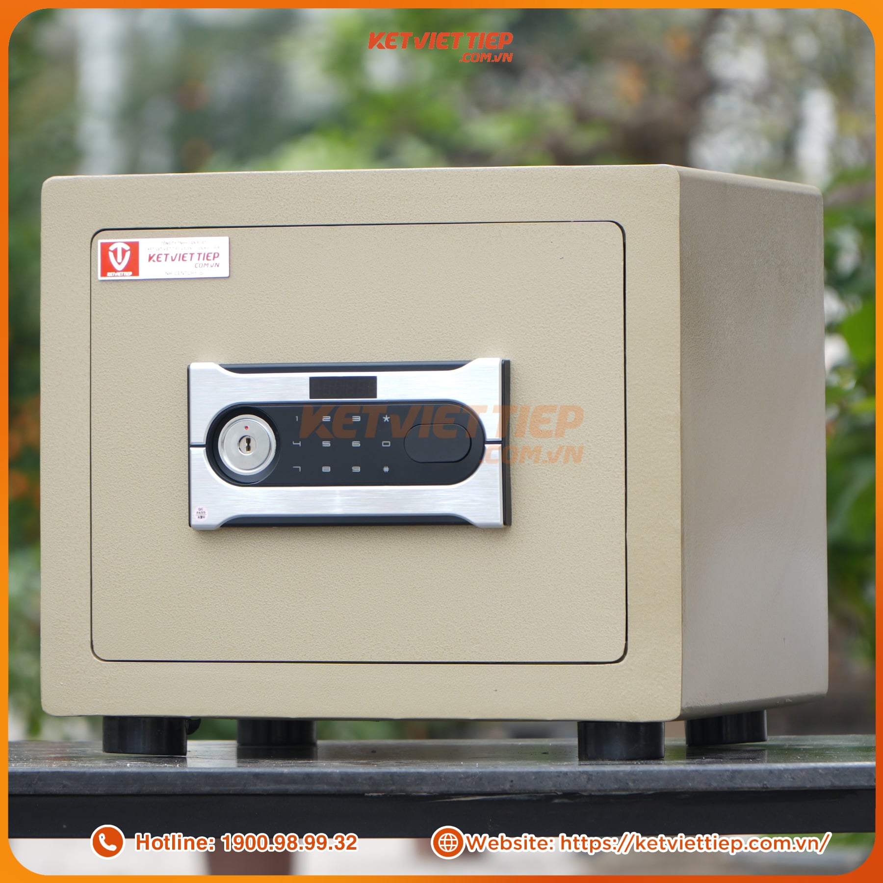 Két sắt Việt Tiệp cao cấp KVTSC33 đúc đặc cao cấp