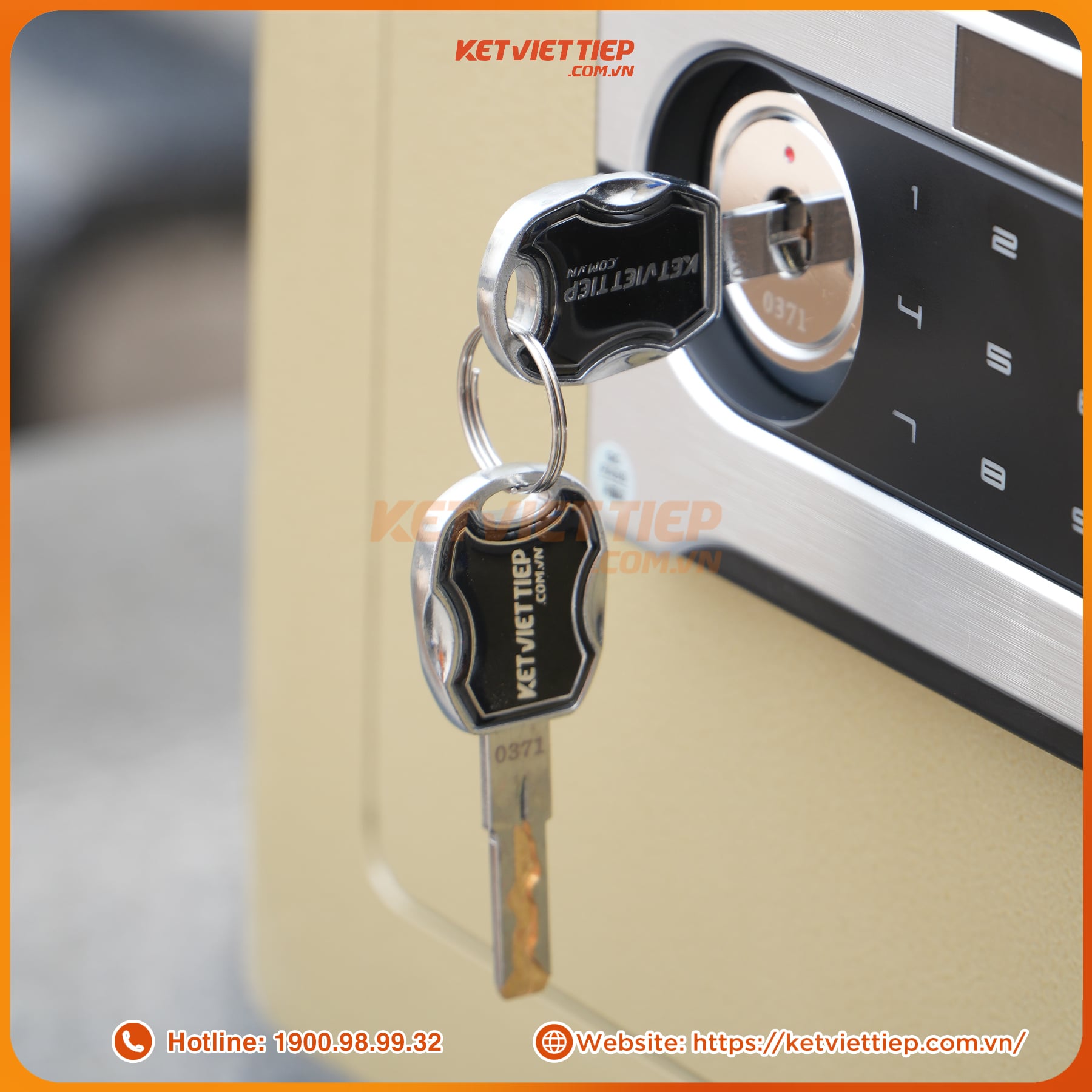 Két sắt Việt Tiệp cao cấp KVTSC33 đúc đặc cao cấp