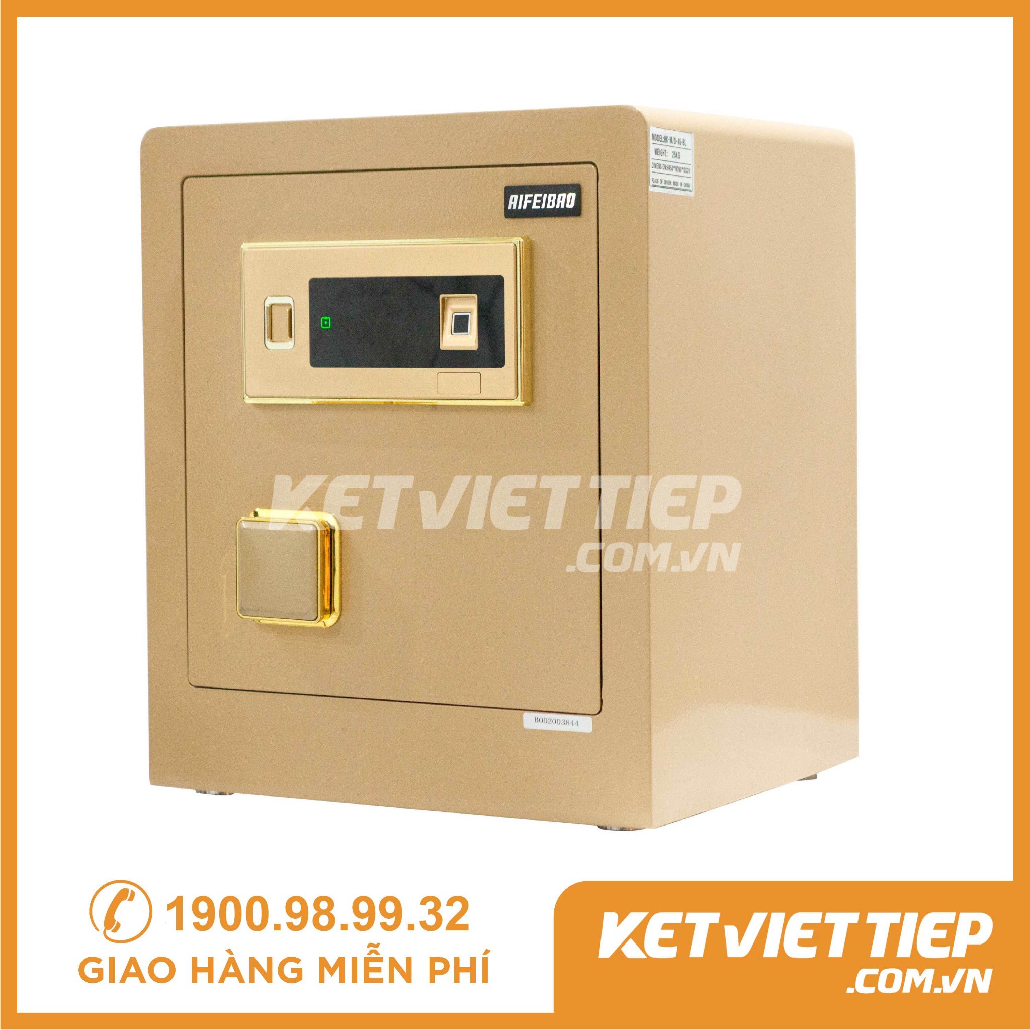 Két Sắt Mini Thông Minh Nhập Khẩu HK-M/D-45-BL công nghệ đức