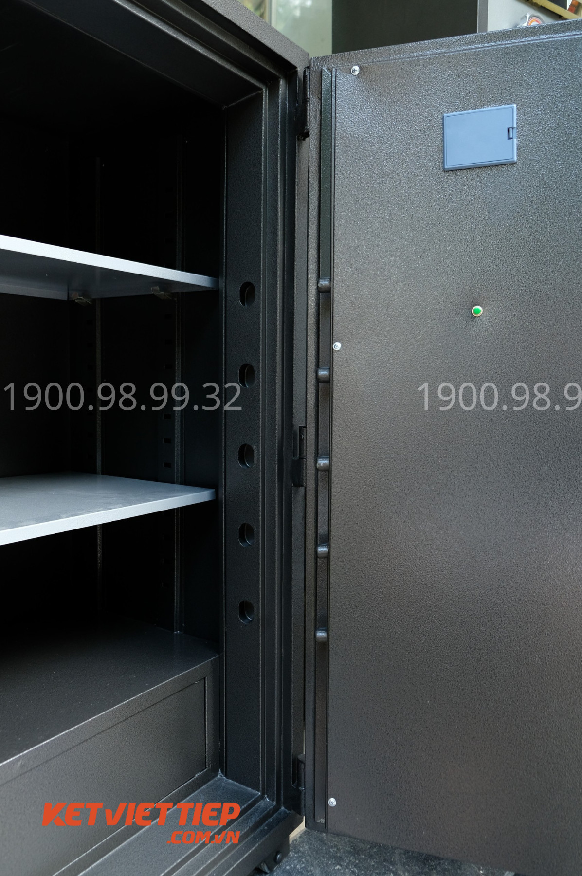 Két Sắt Ngân Hàng Nhà Nước Việt Tiệp Vân Tay Kết Hợp Mã số điện tử NH100VTDT