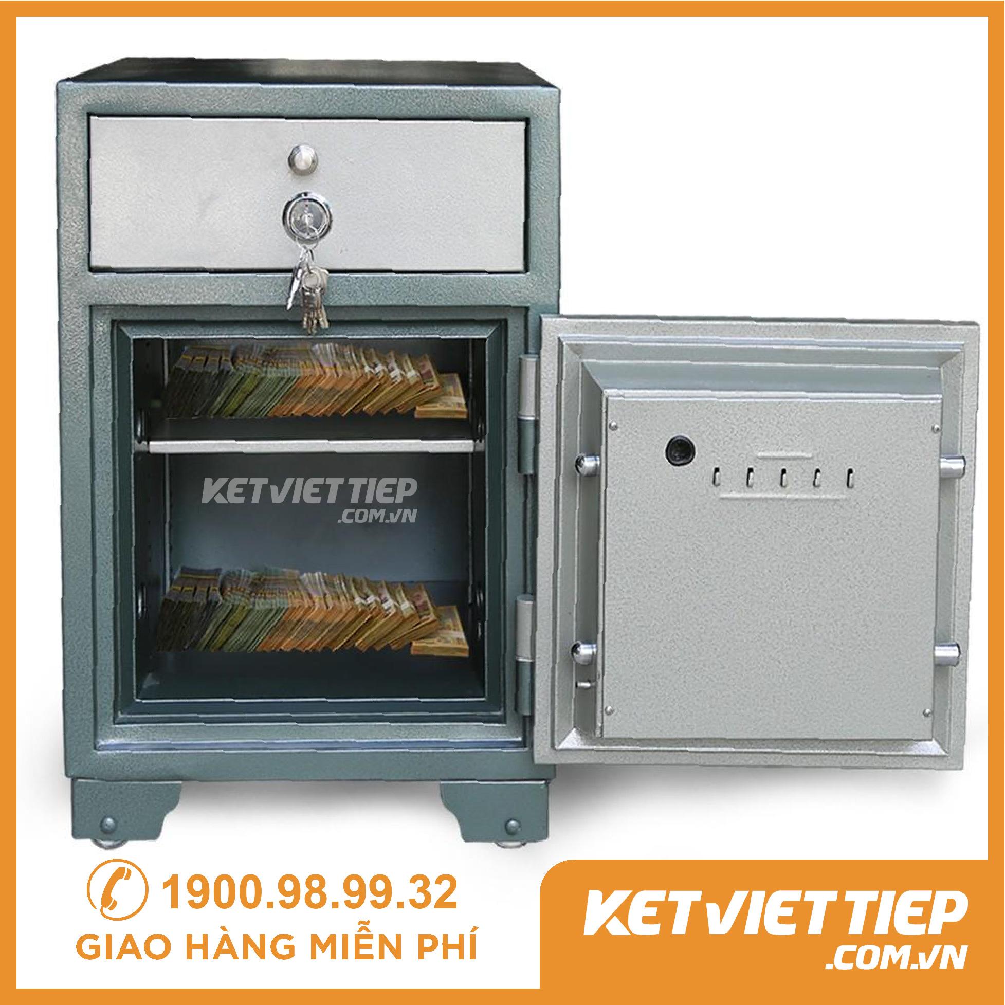 Két Sắt Ngân Hàng Thu Ngân GD100