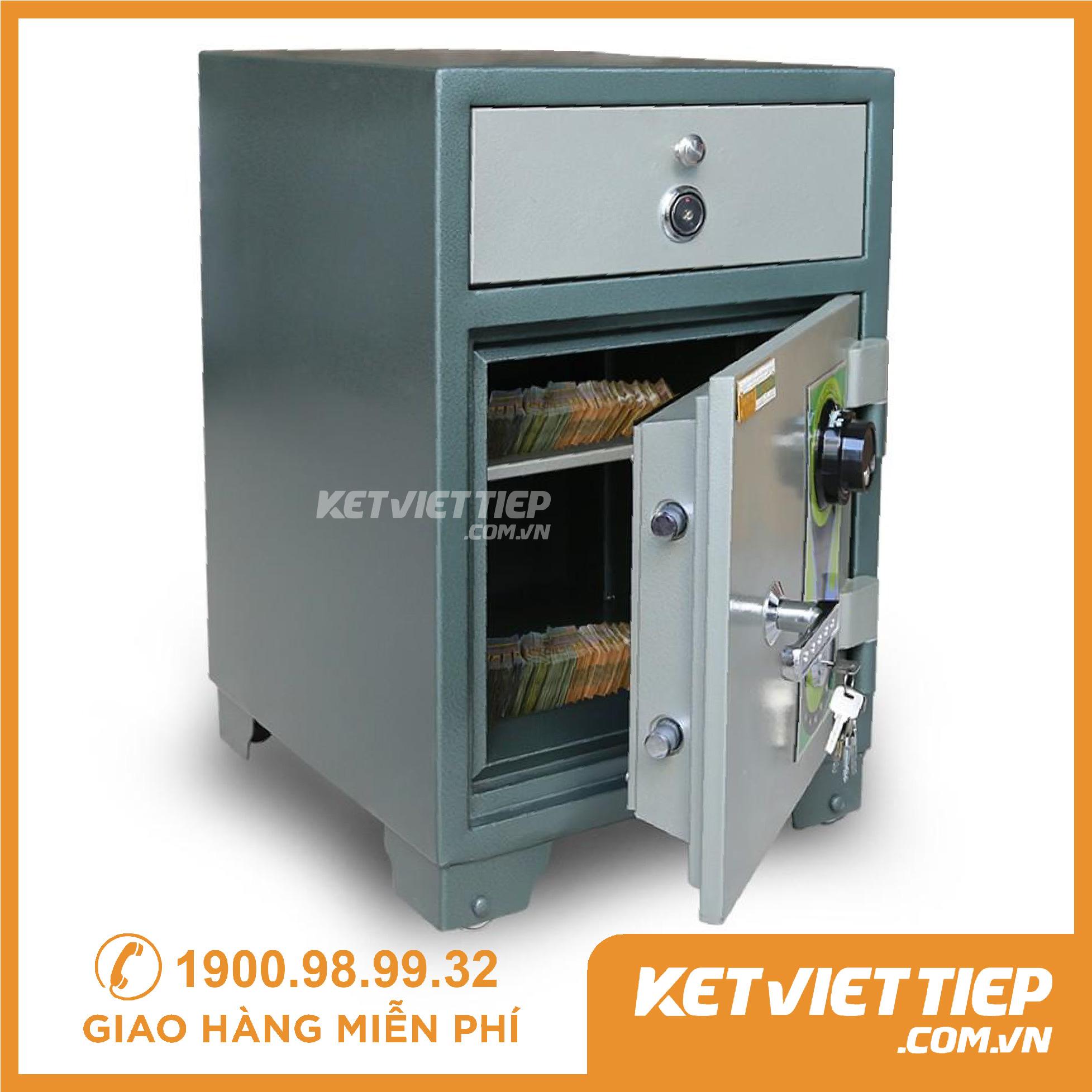 Két Sắt Ngân Hàng Thu Ngân GD100