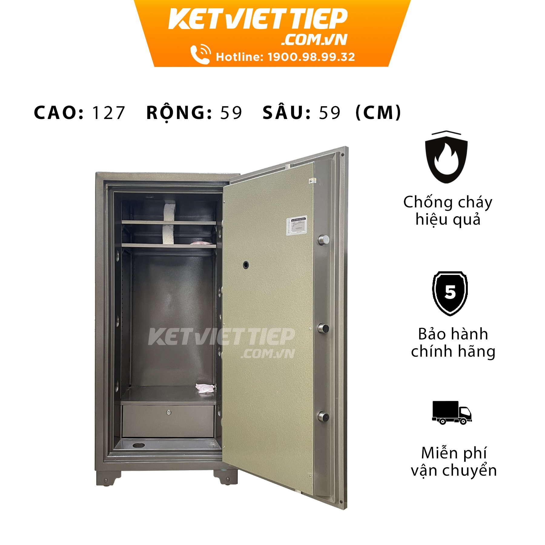 Két sắt ngân hàng cao cấp Bmec KNHSC-K193 cao cấp