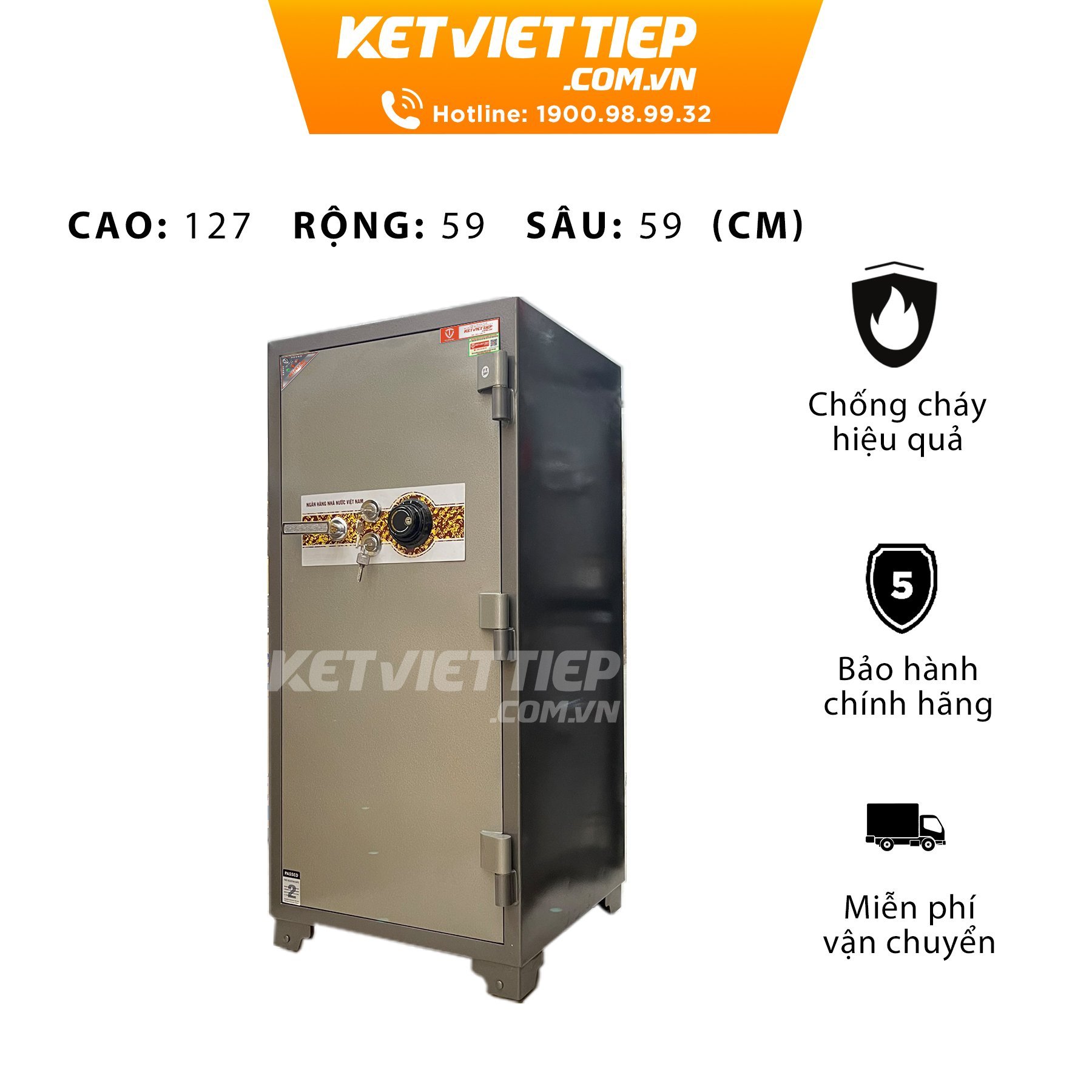 Két sắt ngân hàng cao cấp Bmec KNHSC-K193 cao cấp