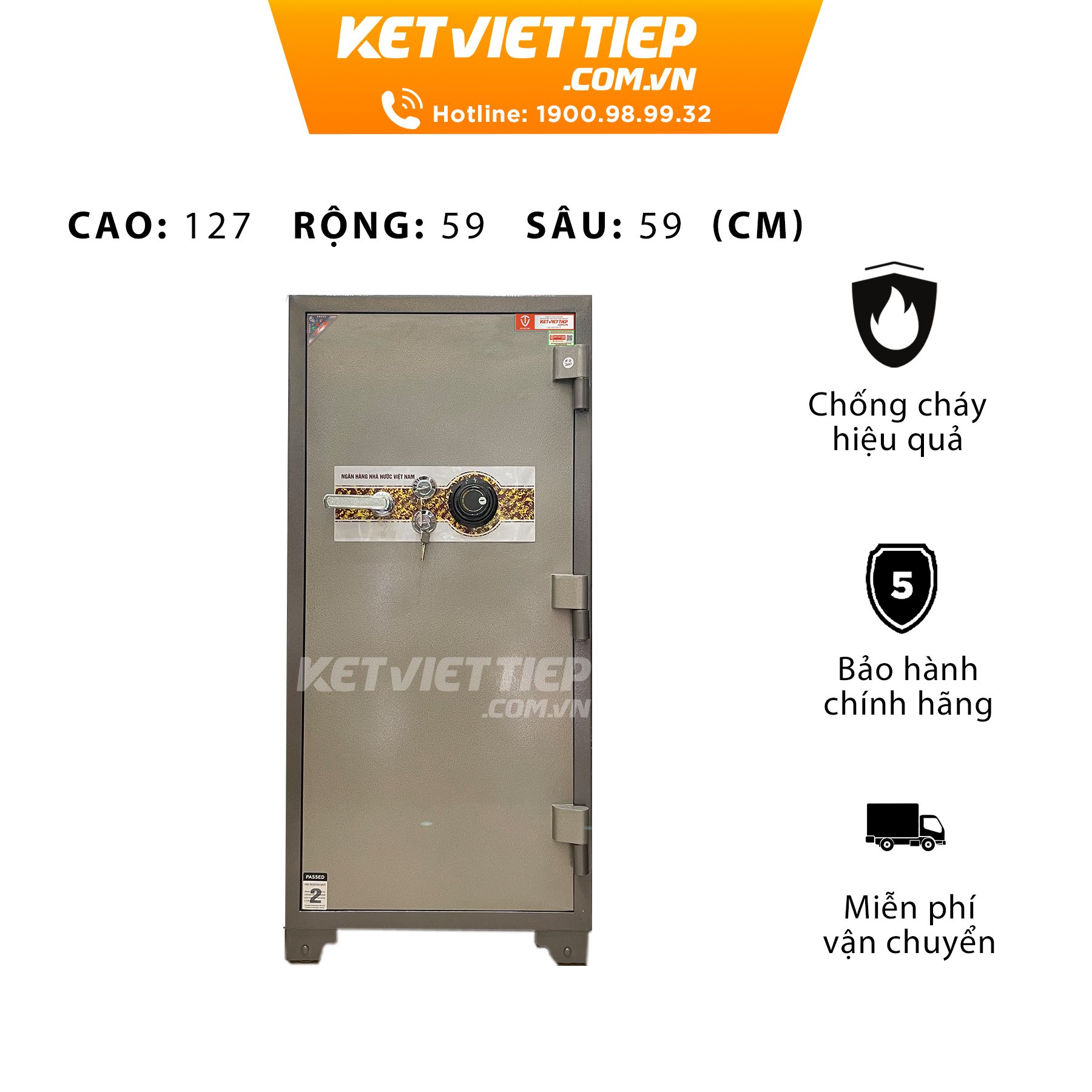 Két sắt ngân hàng cao cấp Bmec KNHSC-K193 cao cấp