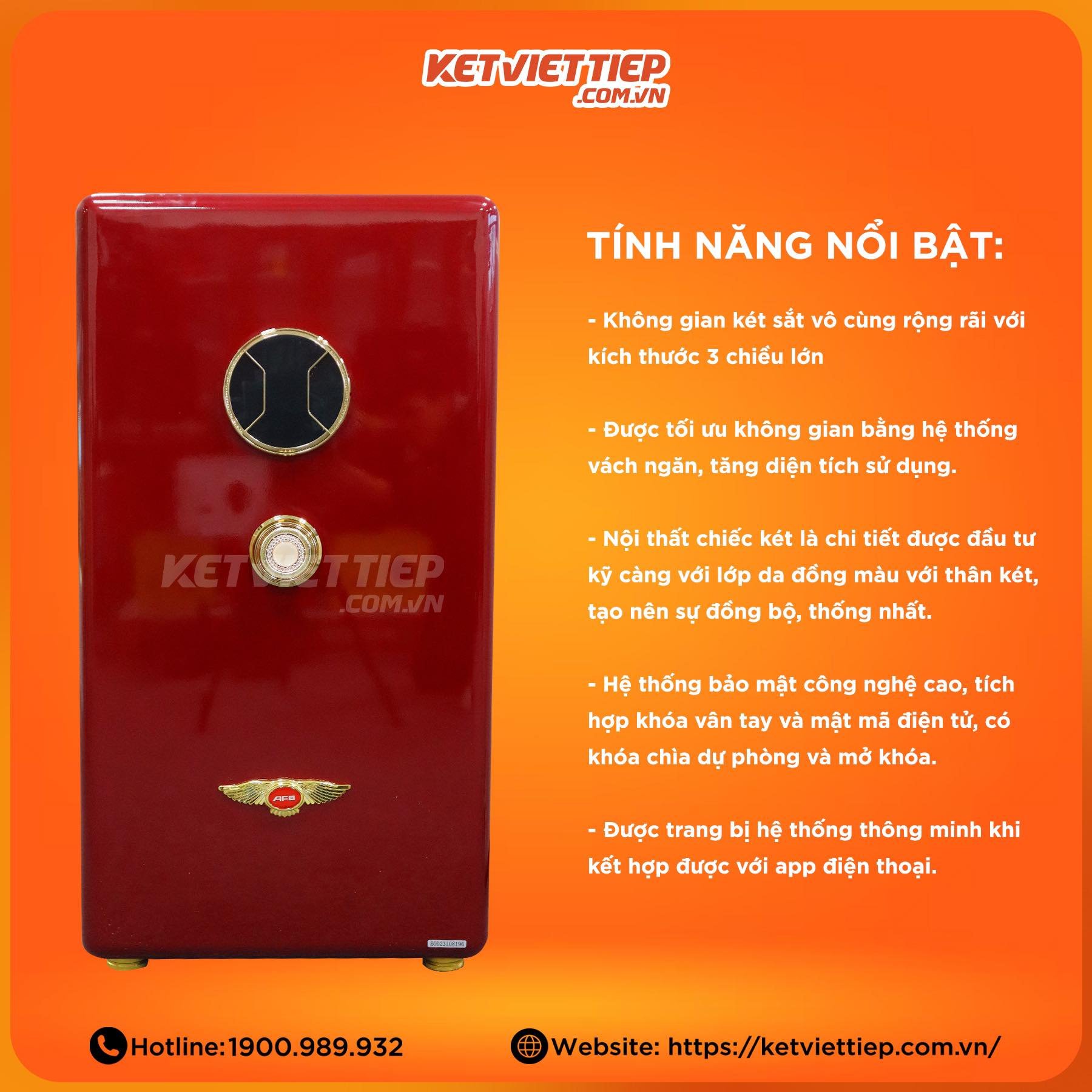 Két sắt Vân Tay thông minh AIFEIBAO 100-ALS