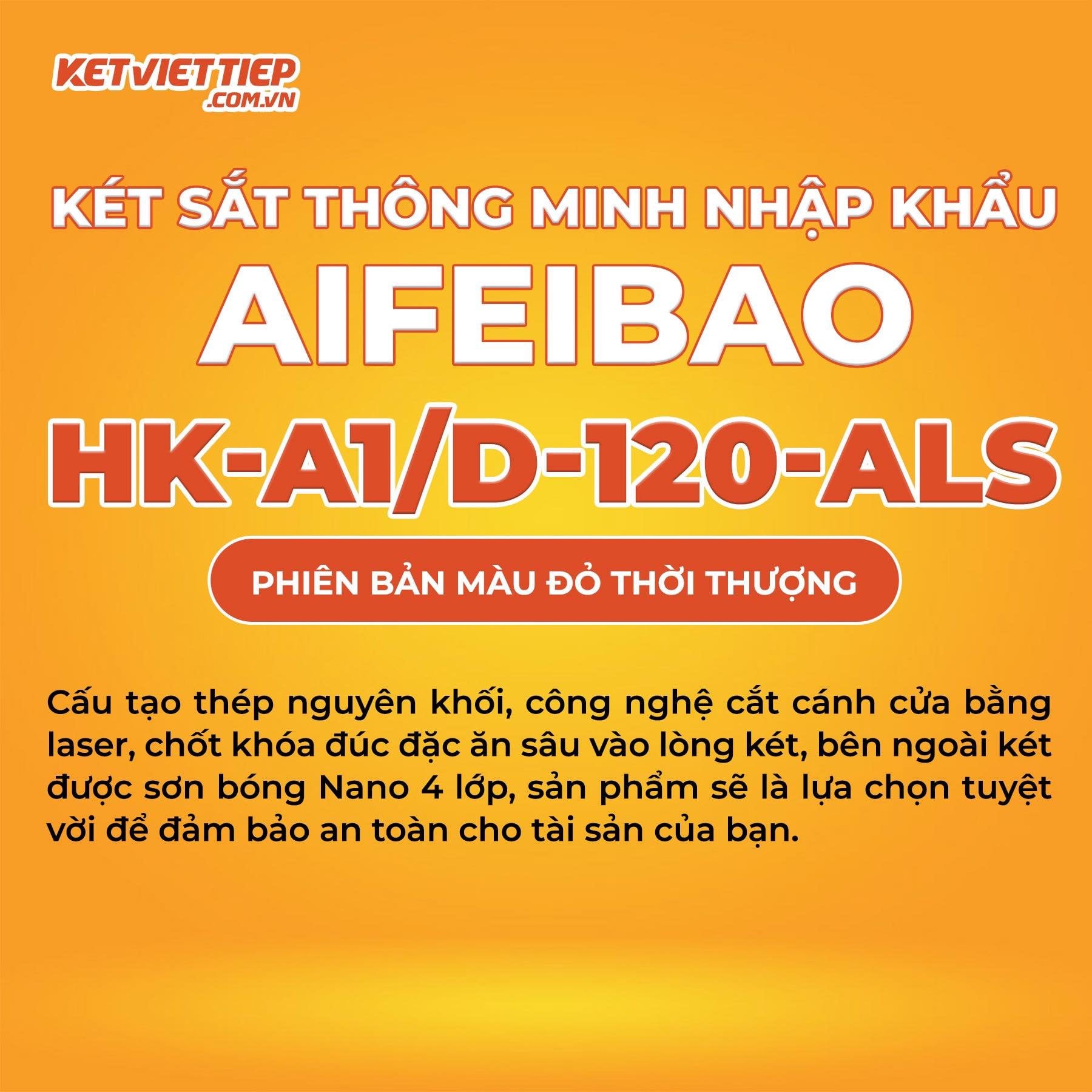 Két sắt Vân Tay thông minh AIFEIBAO 100-ALS