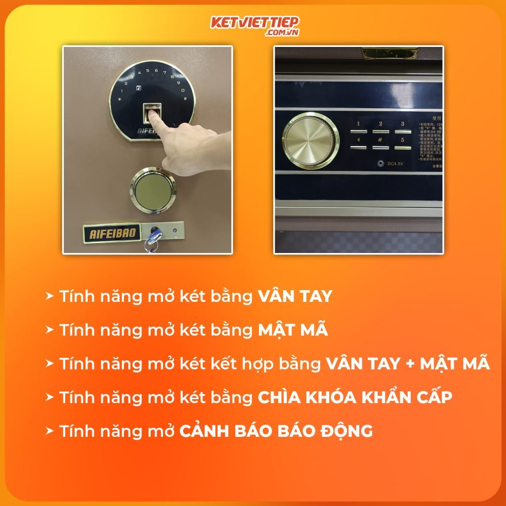 Két sắt thông minh Aifeibao HK-A1/D-60-TS