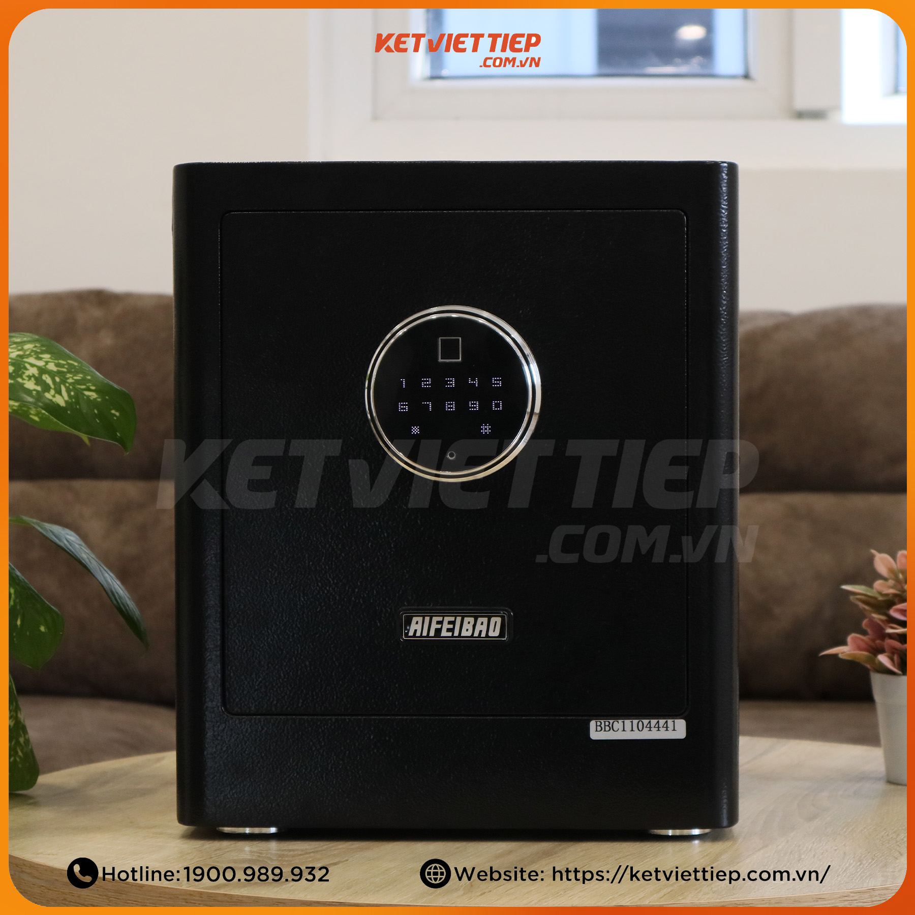 Két Sắt Mini thông minh Aifeibao VT35AG