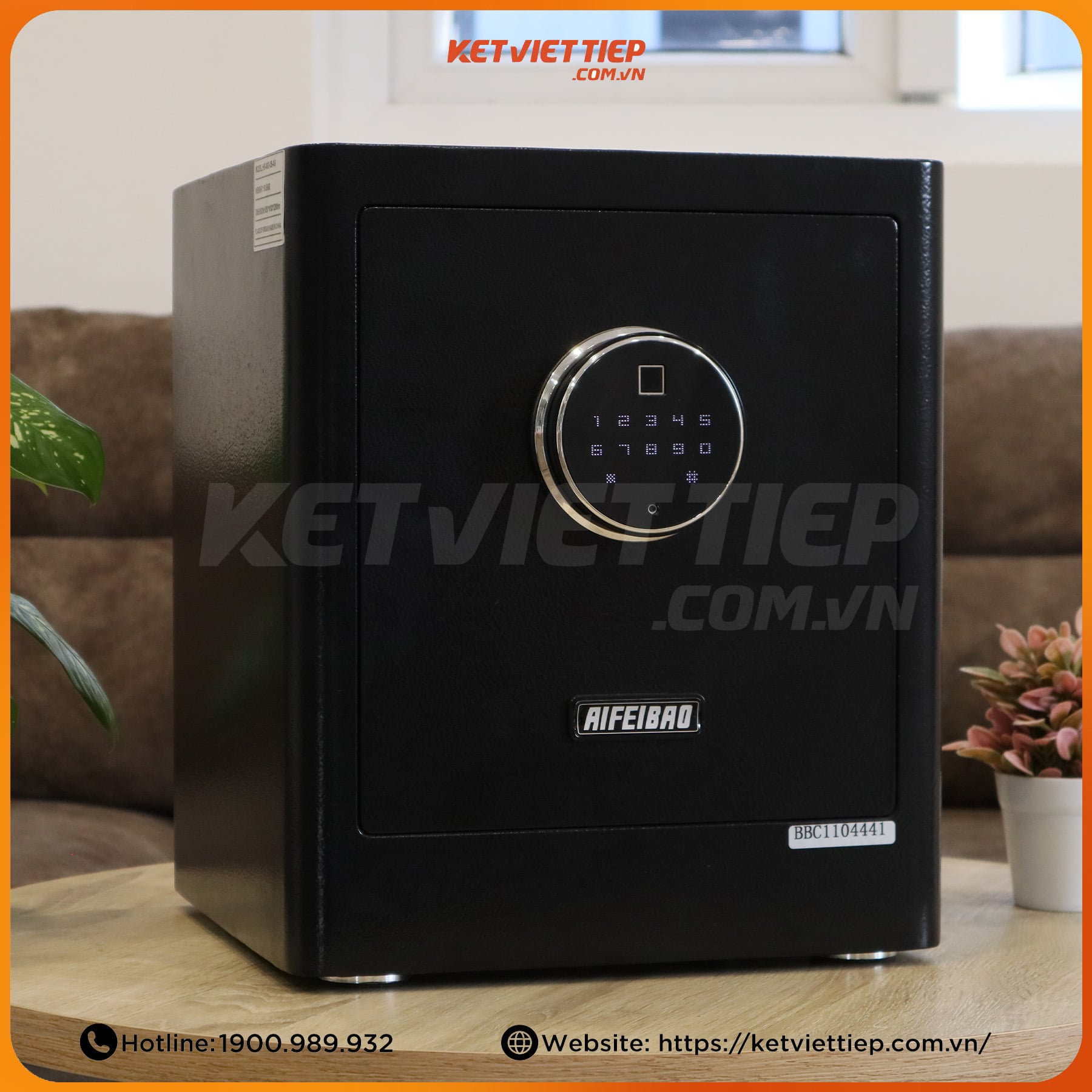 Két Sắt Mini thông minh Aifeibao VT35AG