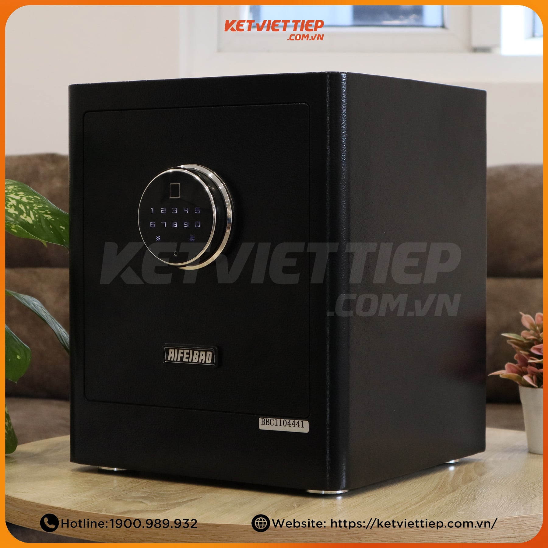 Két Sắt Mini thông minh Aifeibao VT35AG