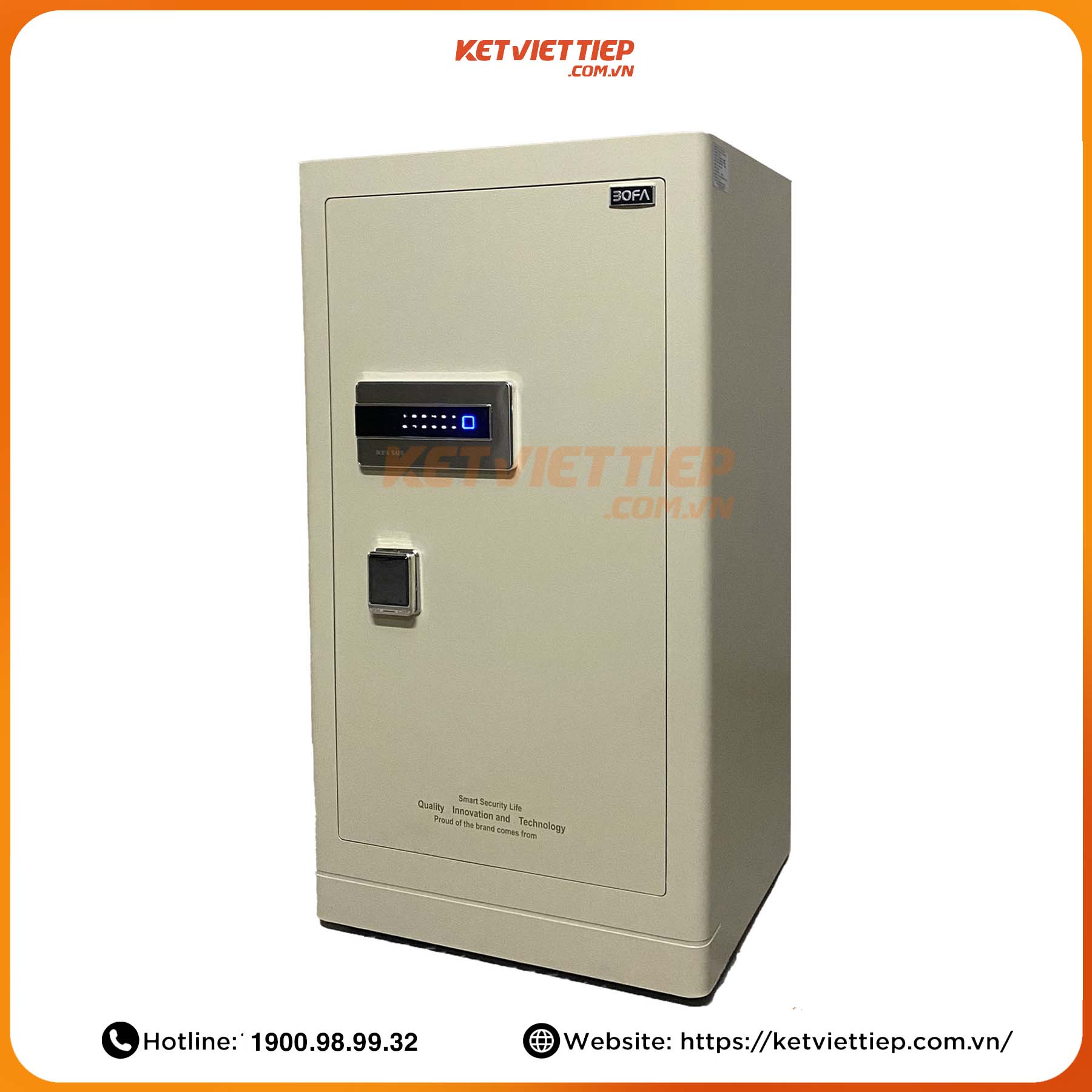 Két sắt Bofa FDG-A1/D-100 Khóa Vân Tay Điện Tử