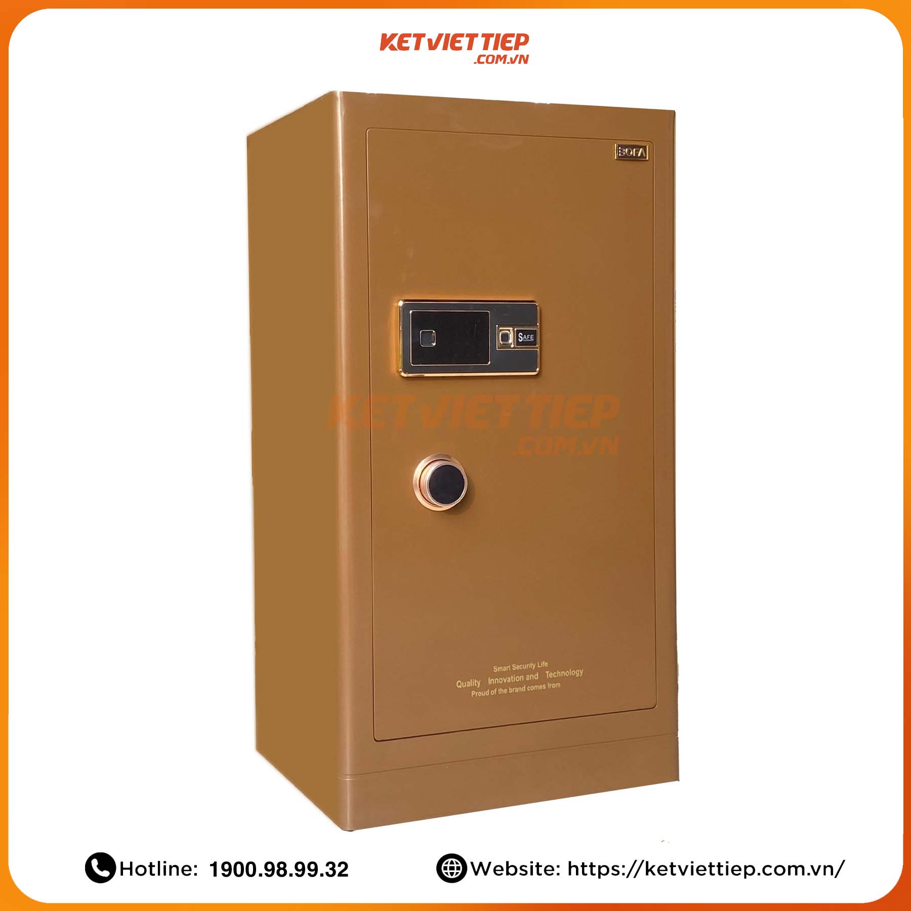 Két sắt Bofa BF-V-100BS2 Công Nghệ Khóa Vân Tay Điện Tử