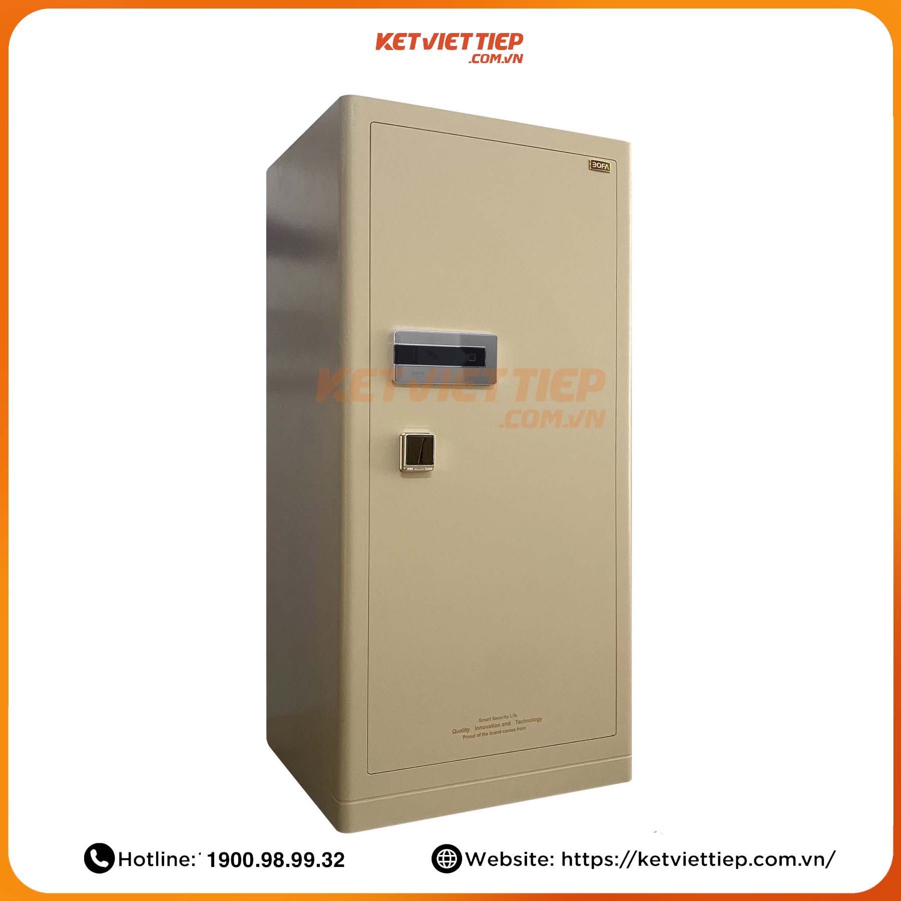 Két sắt Bofa FDG-A1/D-120 Công Nghệ Khóa Vân Tay Điện Tử, Kết Nối Thông Minh Điện Thoại