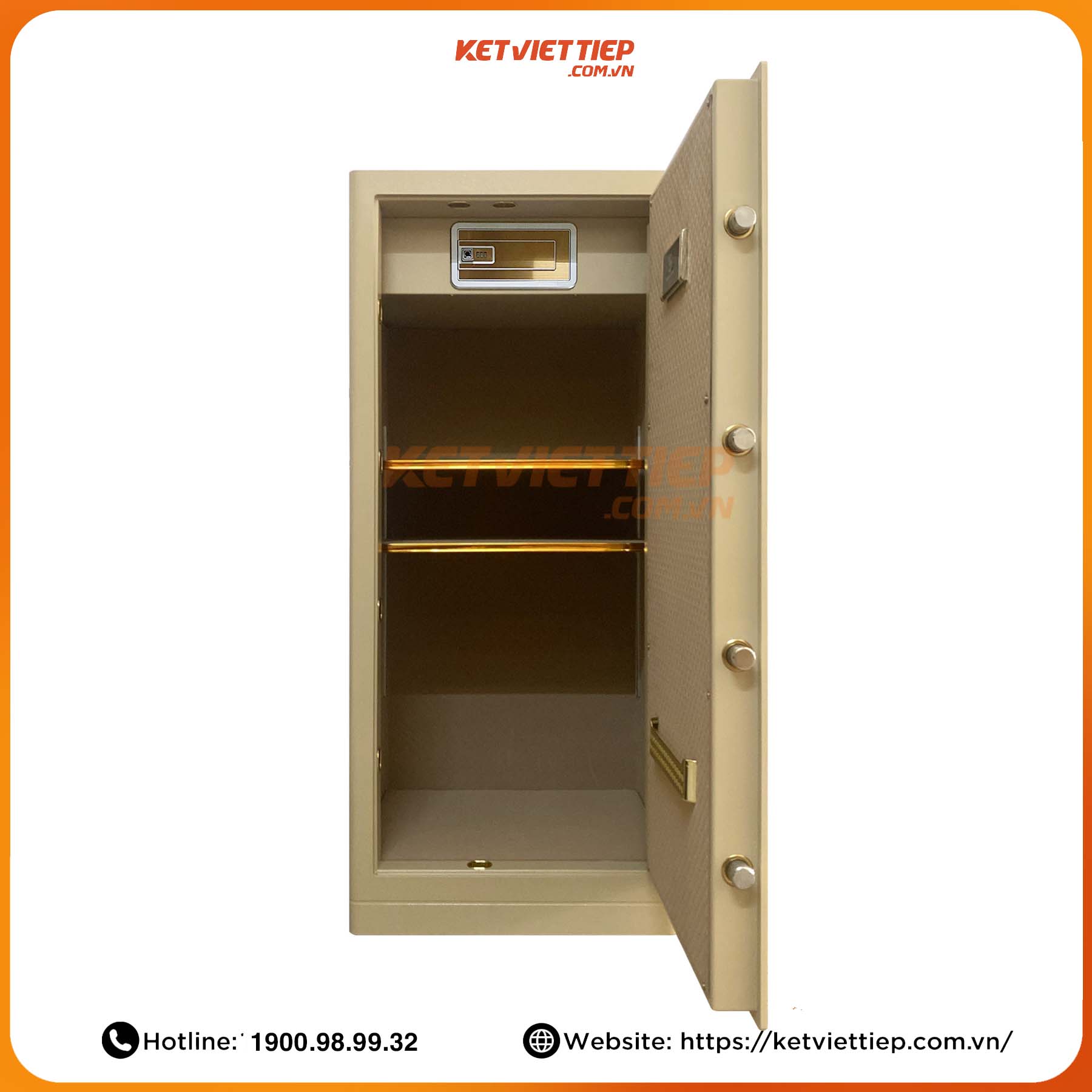 Két sắt Bofa FDG-A1/D-120 Công Nghệ Khóa Vân Tay Điện Tử, Kết Nối Thông Minh Điện Thoại