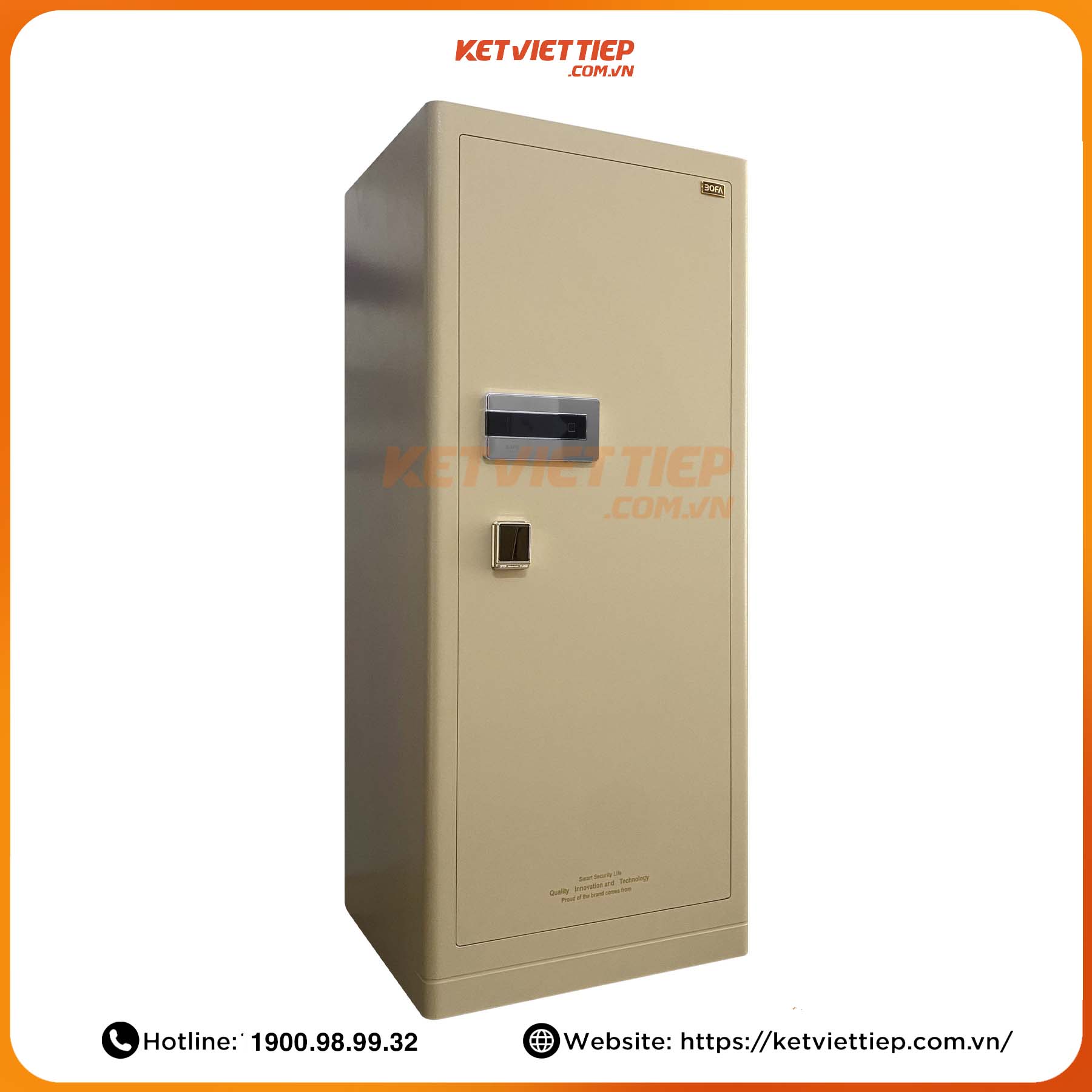 Két sắt Bofa FDG-A1/D-150 Công Nghệ Khóa Vân Tay Điện Tử Thông Minh